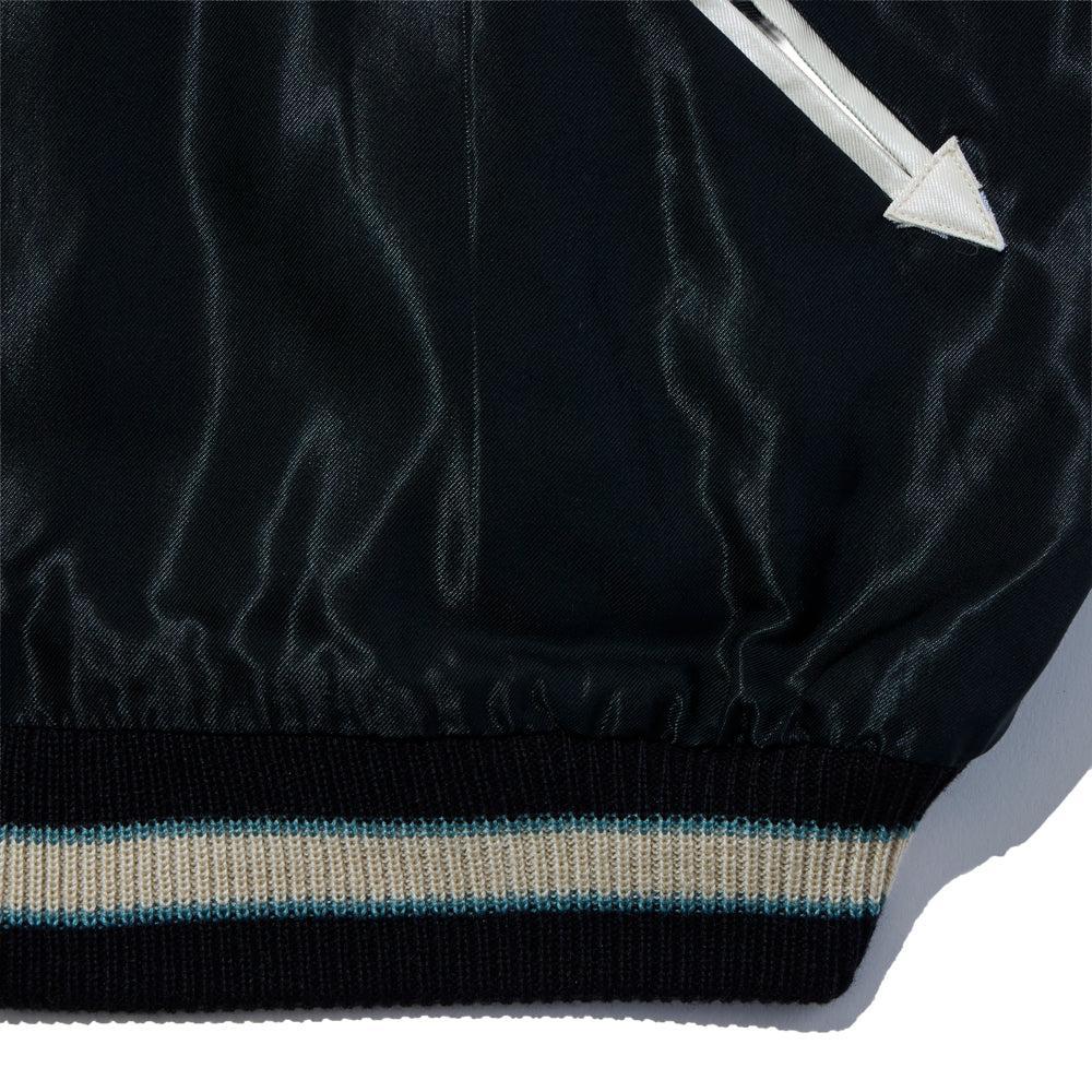 Tailor Toyo Mid 1950s Style Souvenir Jacket Roaring Tiger x Black Dragon-Jacket-Clutch Cafe