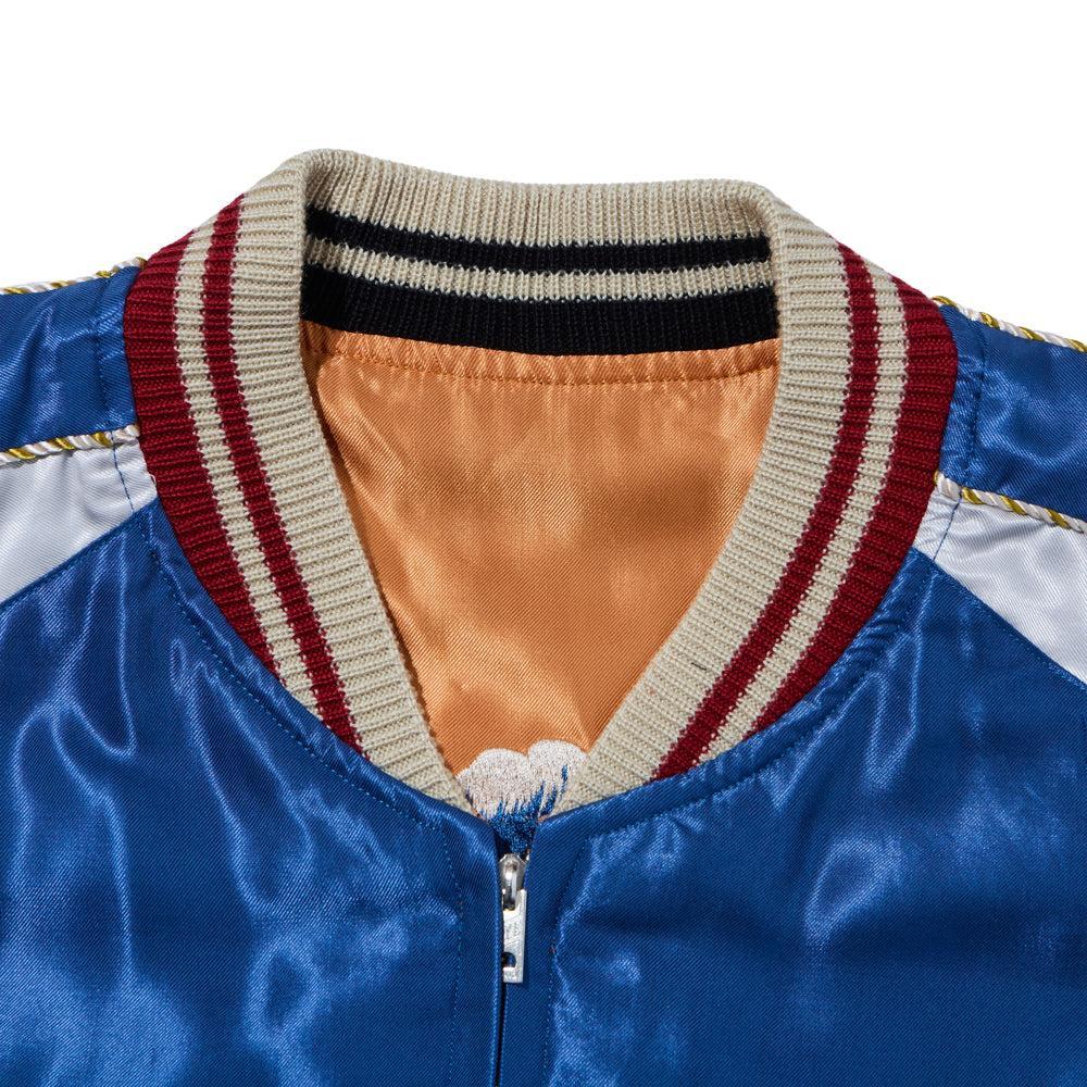 Tailor Toyo Mid 1950s Style Souvenir Jacket Tiger Head x Japan Map-Jacket-Clutch Cafe