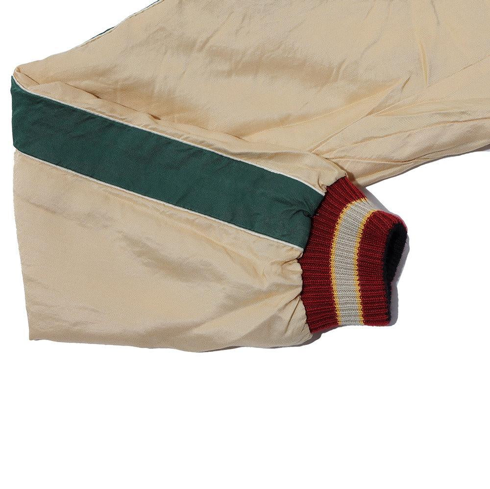 Tailor Toyo Snake & Skull Souvenir Jacket (Ageing Model) Navy x Green-Jacket-Clutch Cafe