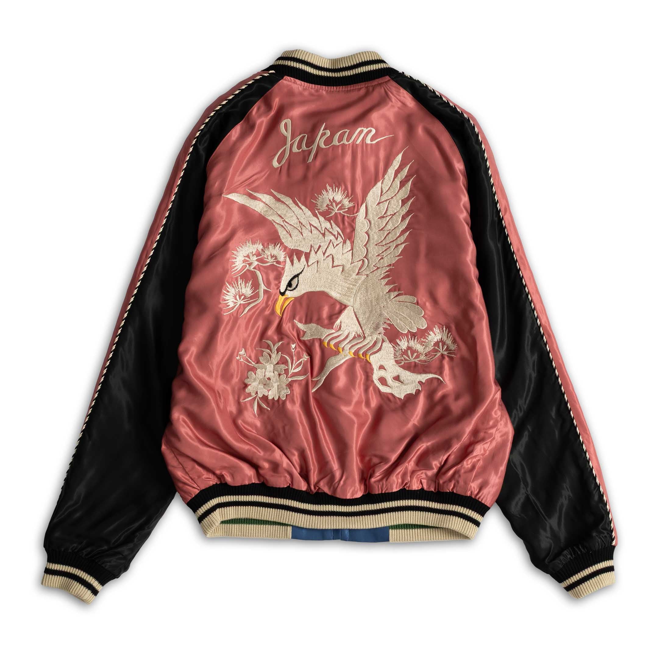 Tailor Toyo White Eagle x Landscape Souvenir Jacket Pink-Jacket-Clutch Cafe