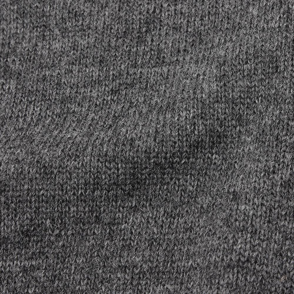 The Groovin High 1940's Zip-Up Knit Grey-Knitwear-Clutch Cafe