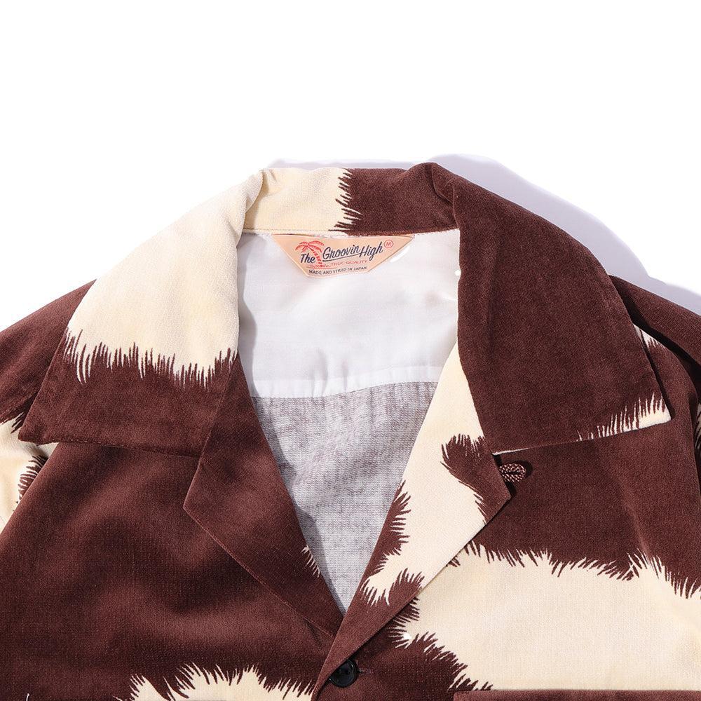 The Groovin High 1950's Flannel Shirt Cream-Shirt-Clutch Cafe