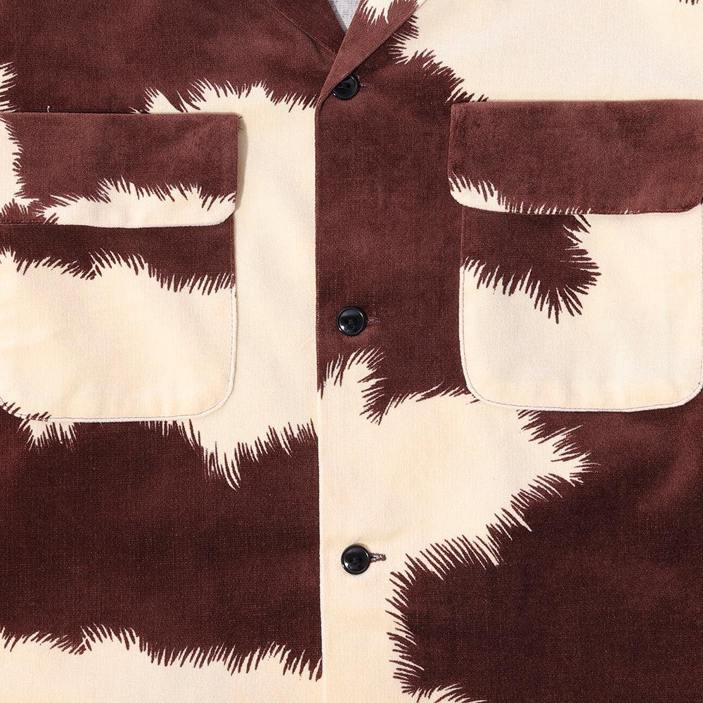 The Groovin High 1950's Flannel Shirt Cream-Shirt-Clutch Cafe