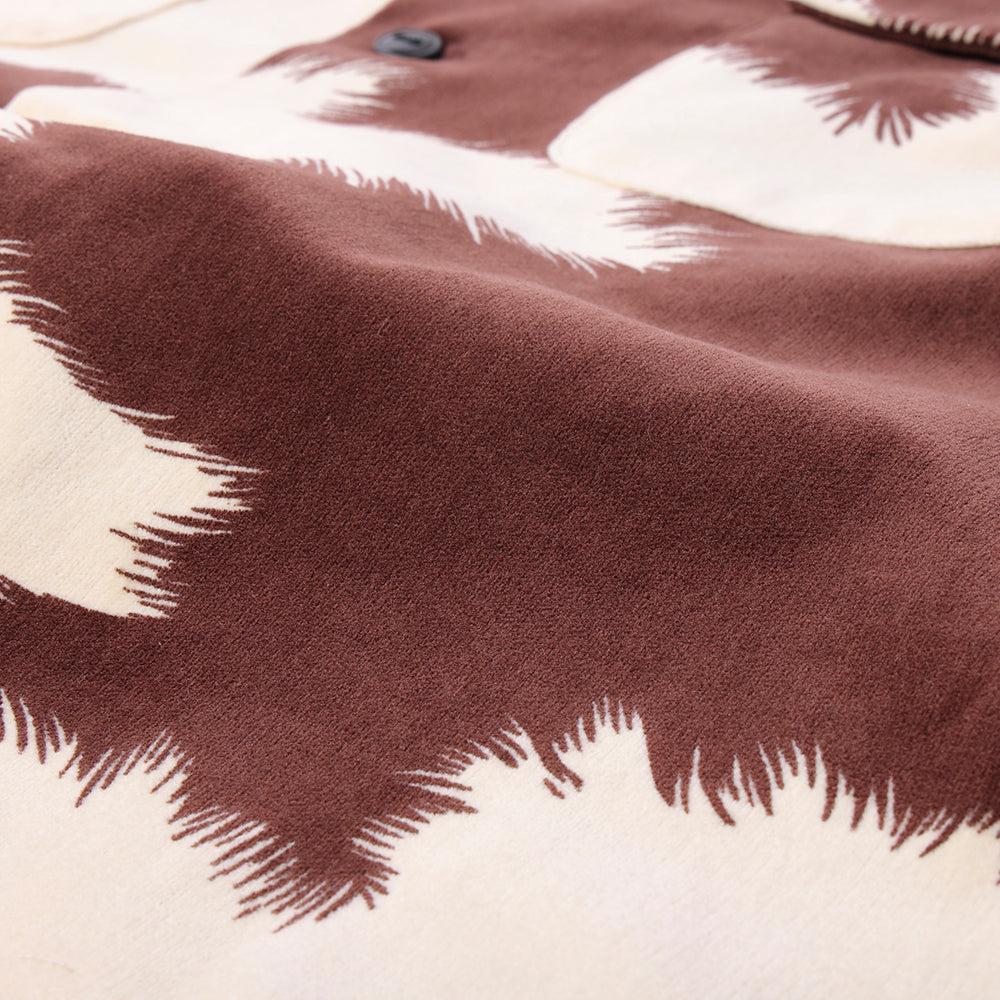 The Groovin High 1950's Flannel Shirt Cream-Shirt-Clutch Cafe