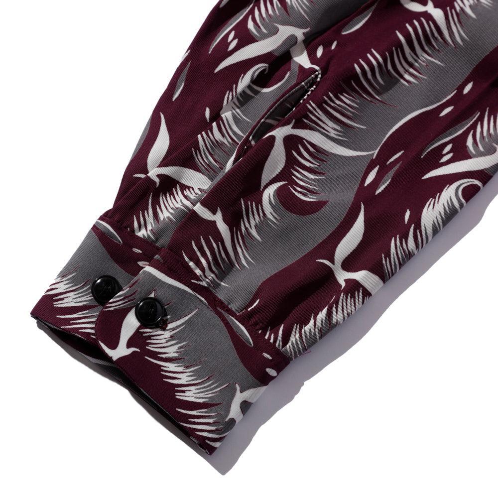 The Groovin High 50's L/S Shirt Seagull Wine-Shirt-Clutch Cafe