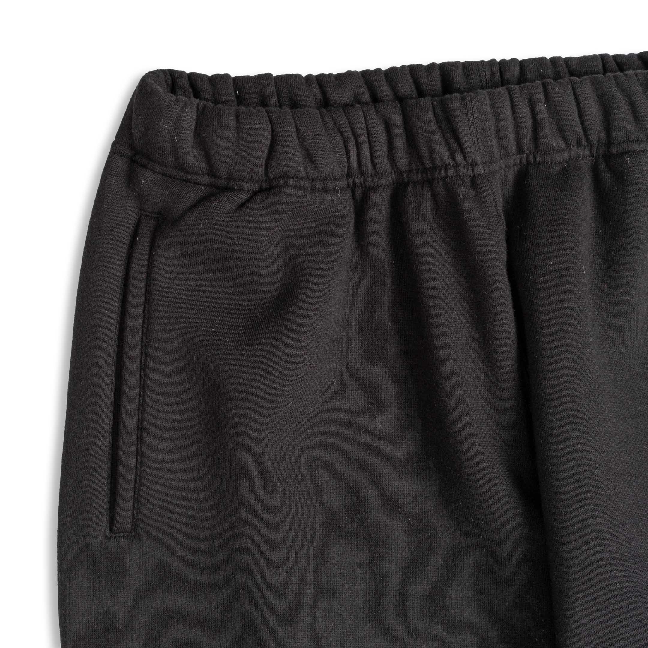 The Real McCoy's 10 oz Loopwheel Sweatpants Black-Sweatpants-Clutch Cafe