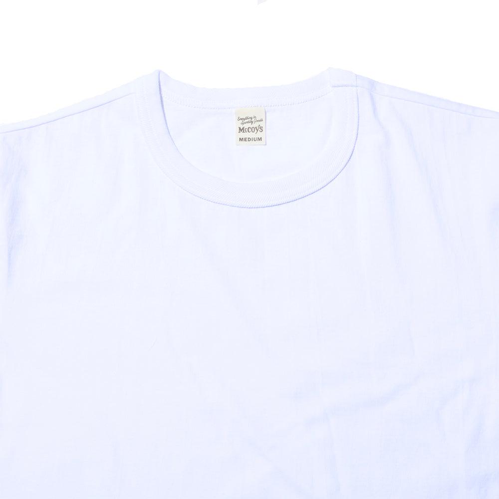 The Real McCoy's 2pcs Pack Tee White-T-Shirt-Clutch Cafe
