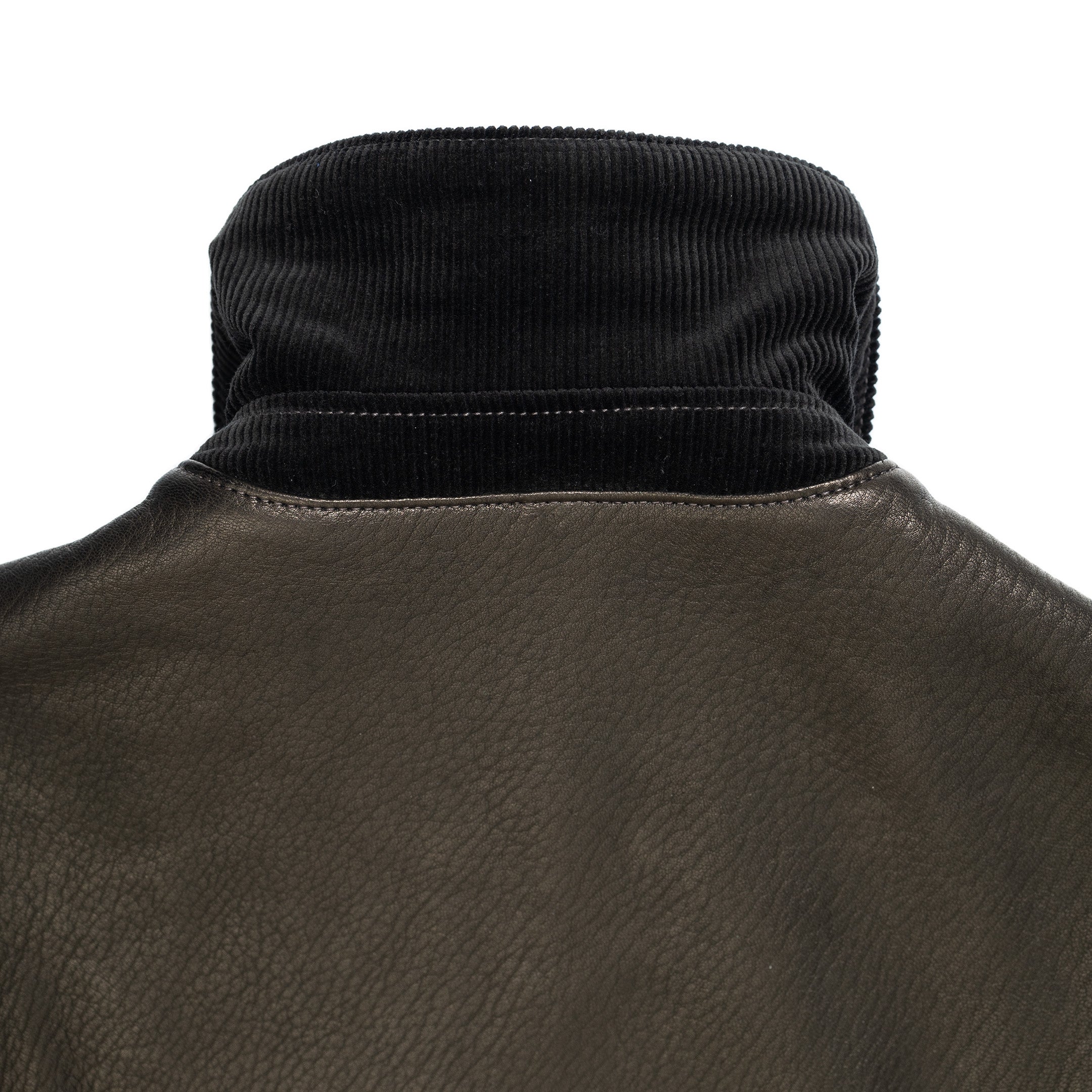 The Real McCoy's 30s Sports Jacket / Freeman Deerskin Black-Leather Jacket-Clutch Cafe