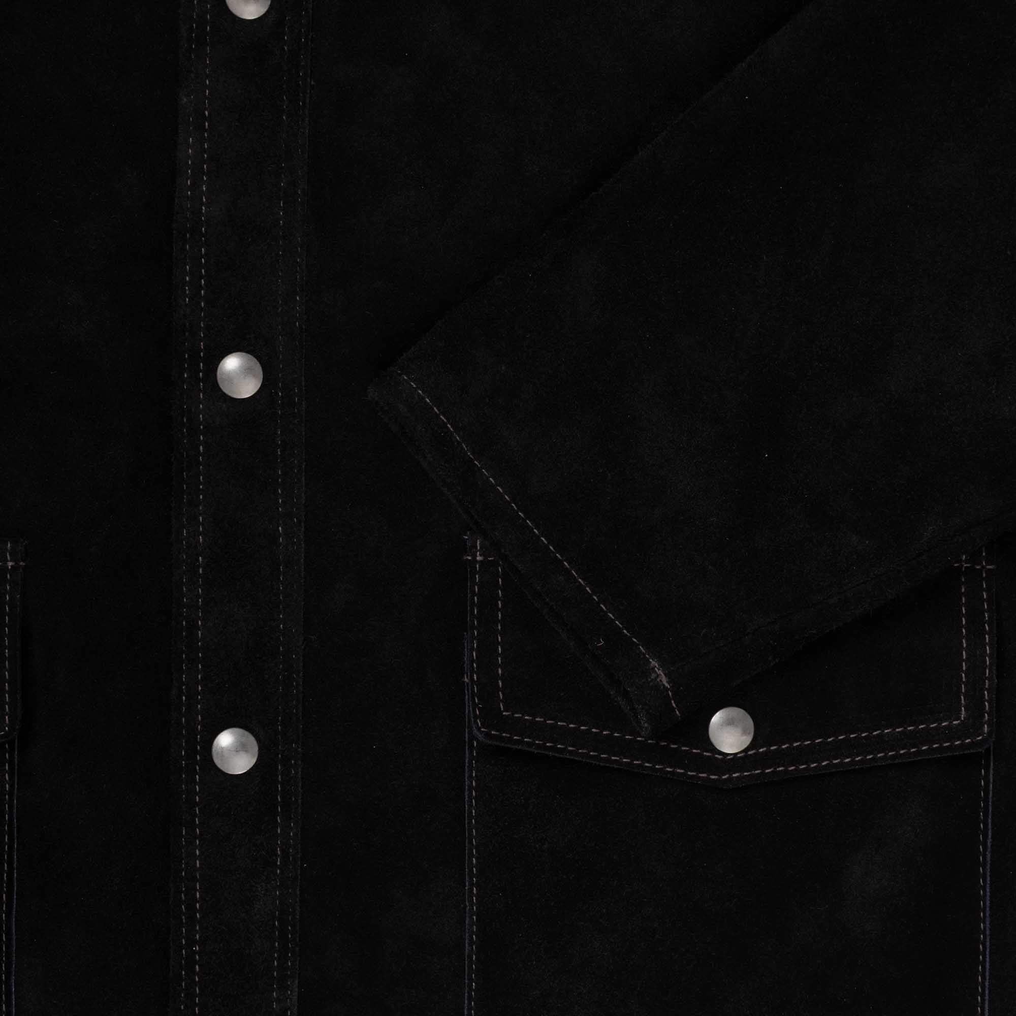 The Real McCoy's 8HU Leather Welder Jacket Black-Leather Jacket-Clutch Cafe