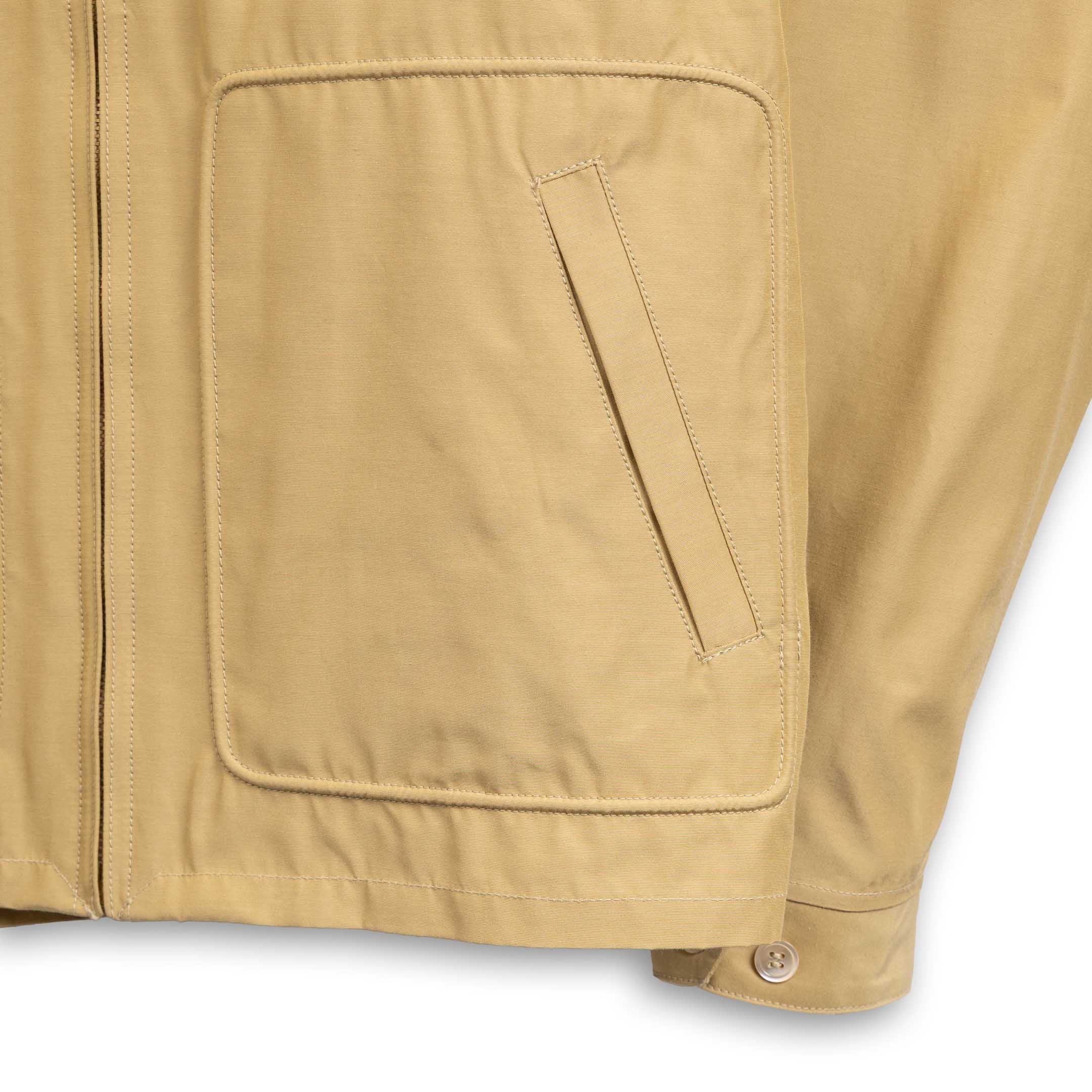 The Real McCoy's All Weather Swing Jacket Beige-Jacket-Clutch Cafe