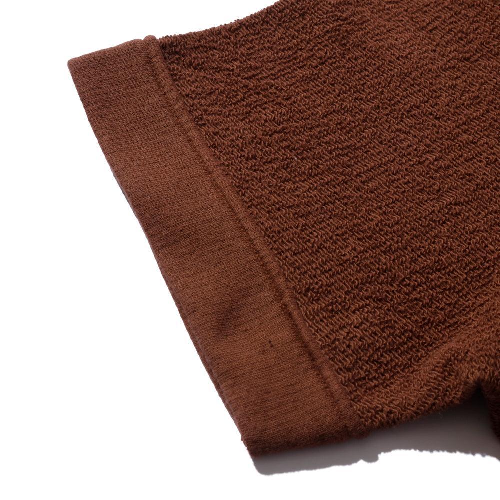 The Real McCoy's Cotton Pile Beach Shirt Brown-Shirt-Clutch Cafe