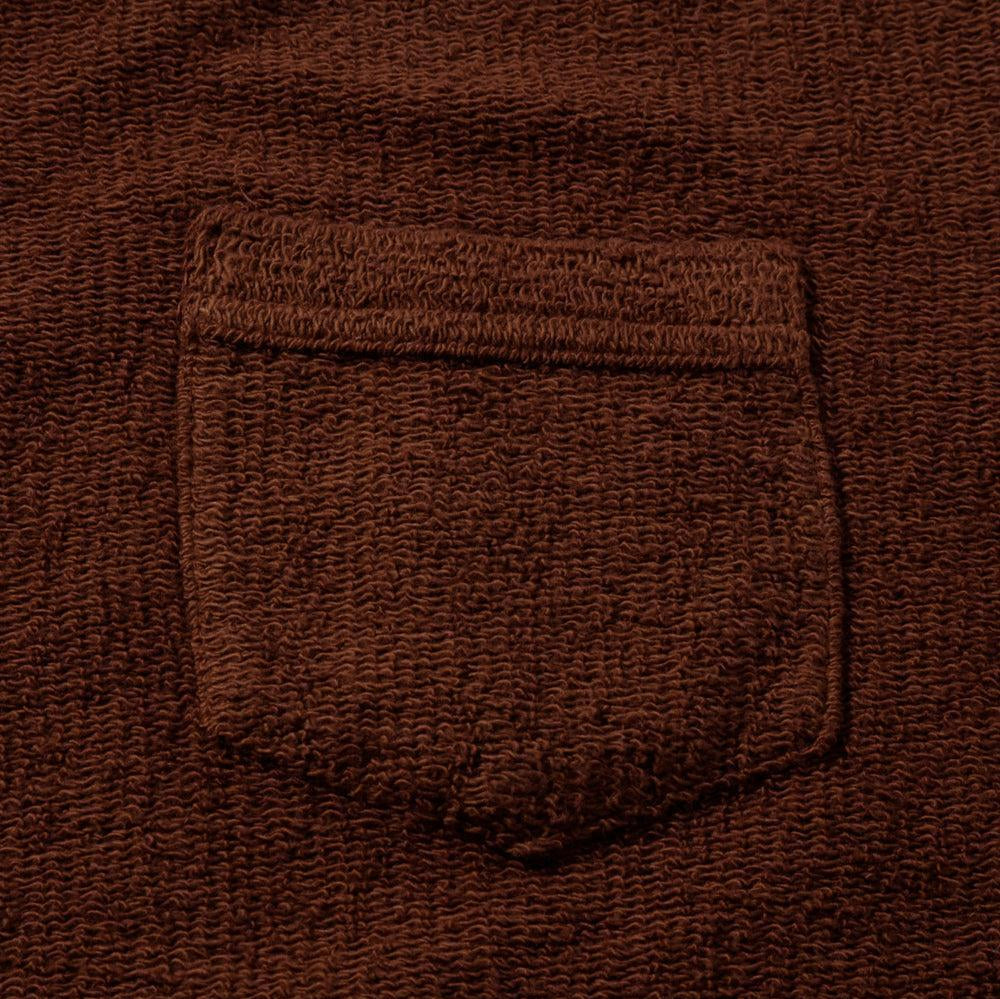 The Real McCoy's Cotton Pile Skipper Brown-Top-Clutch Cafe