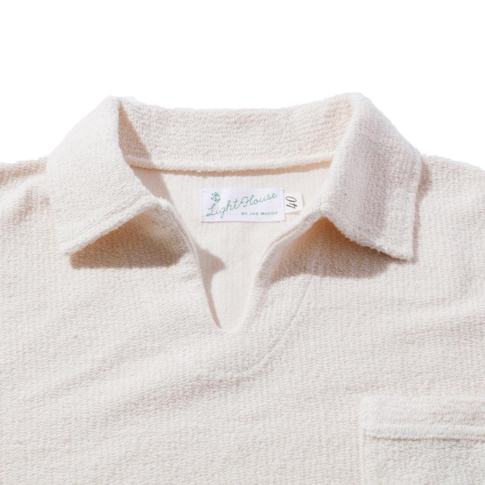 The Real McCoy's Cotton Pile Skipper White-Top-Clutch Cafe