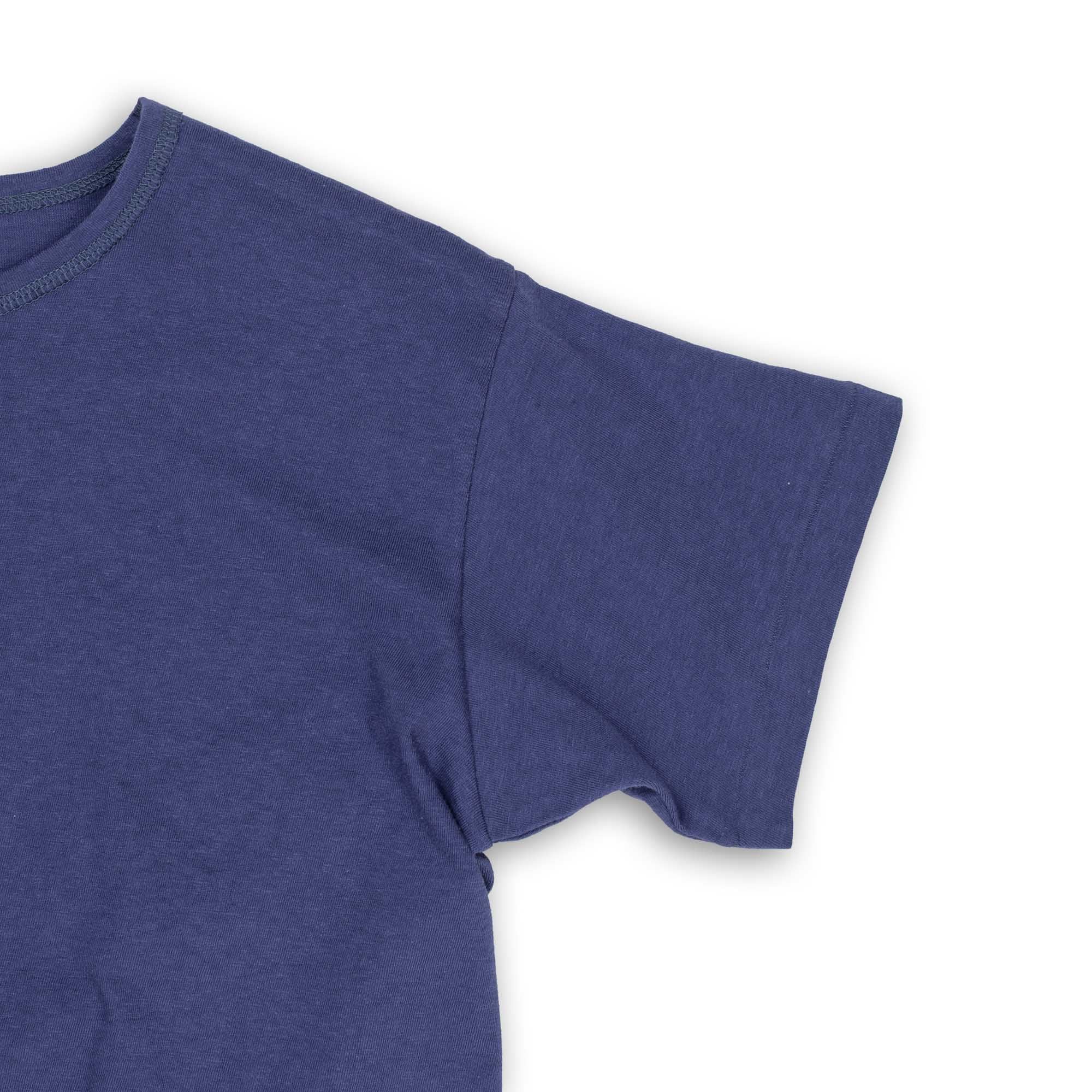 The Real McCoy's Cotton Summer Undershirt MQ Navy-T-Shirt-Clutch Cafe