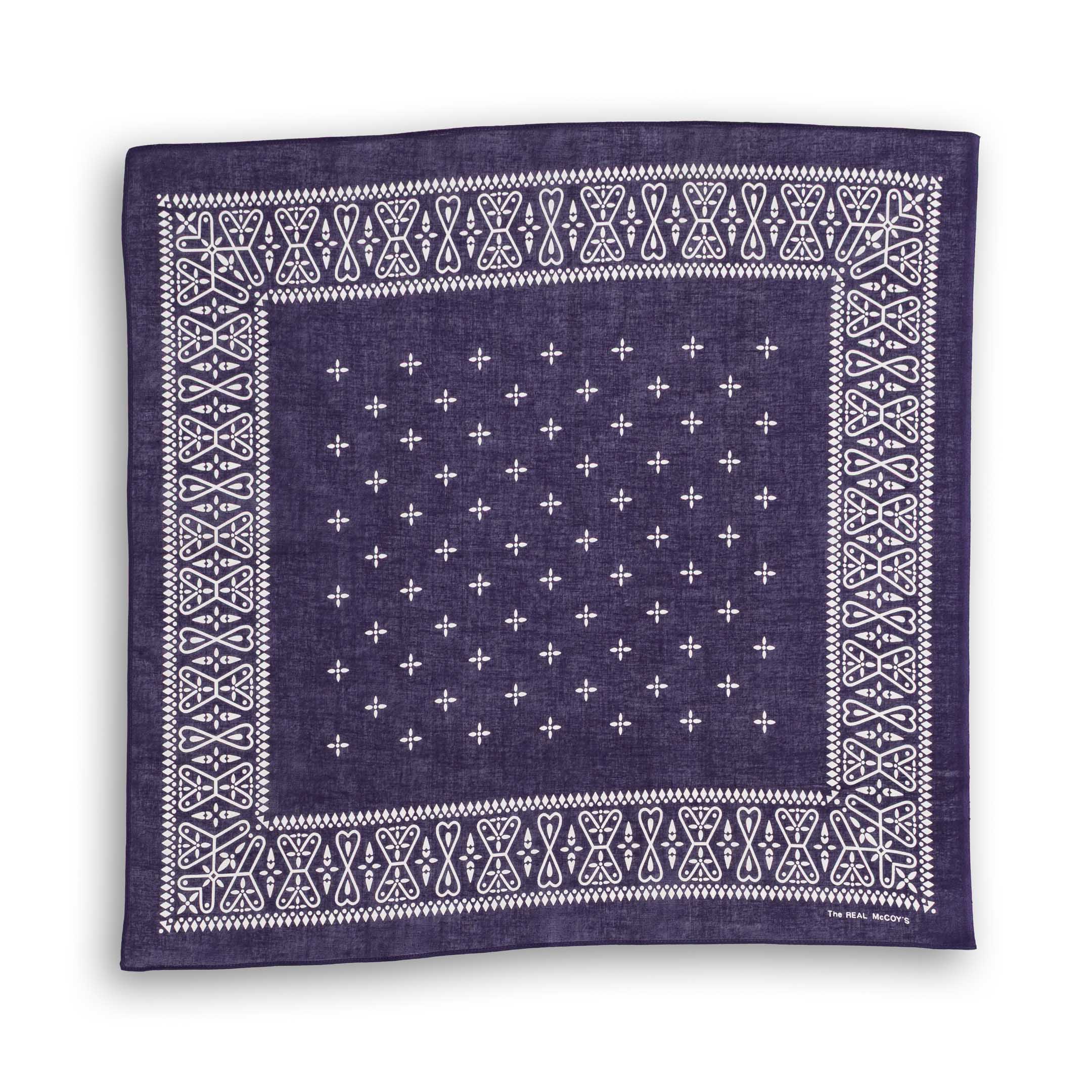 The Real McCoy's Cross Bandana Navy-Bandana-Clutch Cafe