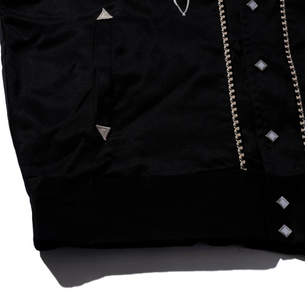 The Real McCoy's Embroidered Rayon Western Jacket Black-Jacket-Clutch Cafe
