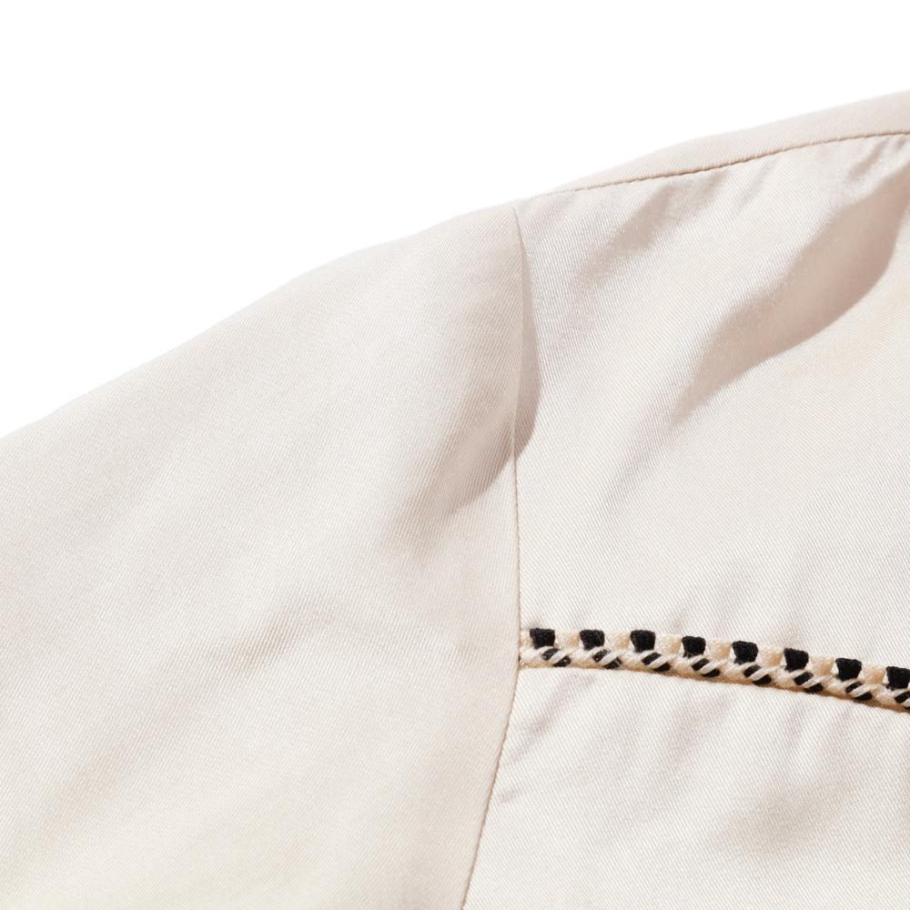 The Real McCoy's Embroidered Rayon Western Jacket Ecru-Jacket-Clutch Cafe