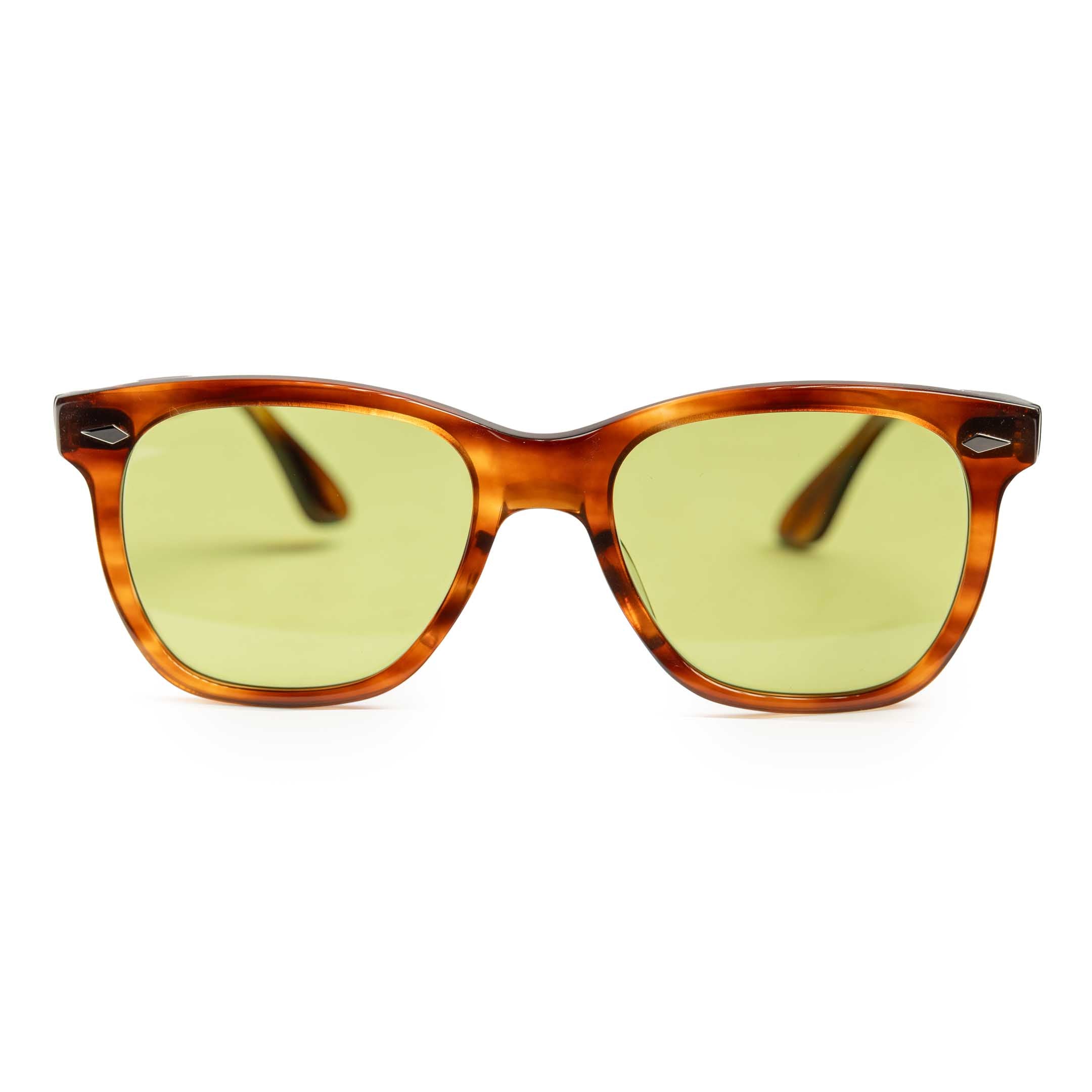 The Real McCoy's Geyser Sunglasses Brown/Green-Sunglasses-Clutch Cafe