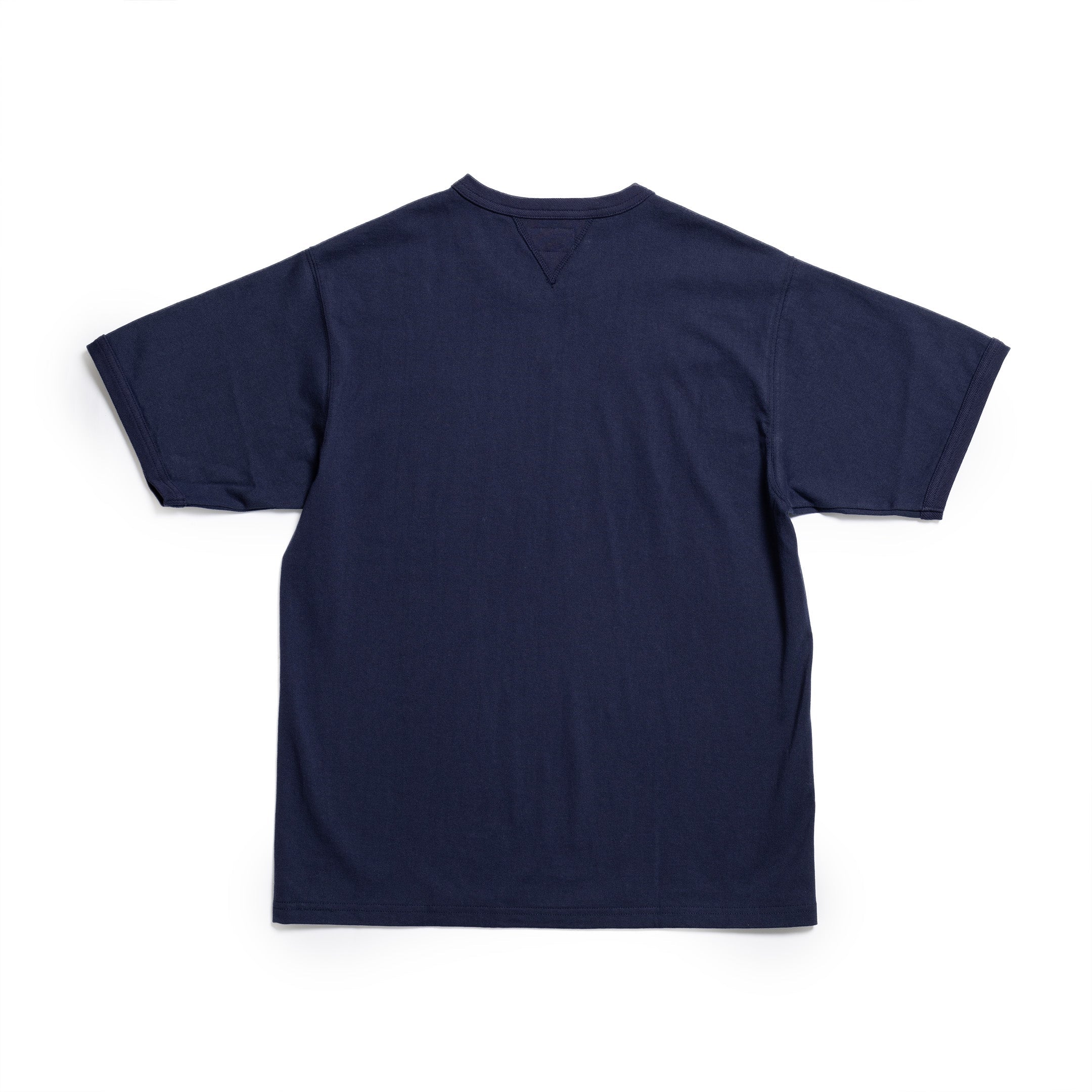 The Real McCoy's Gusset Tee Navy-T-Shirt-Clutch Cafe