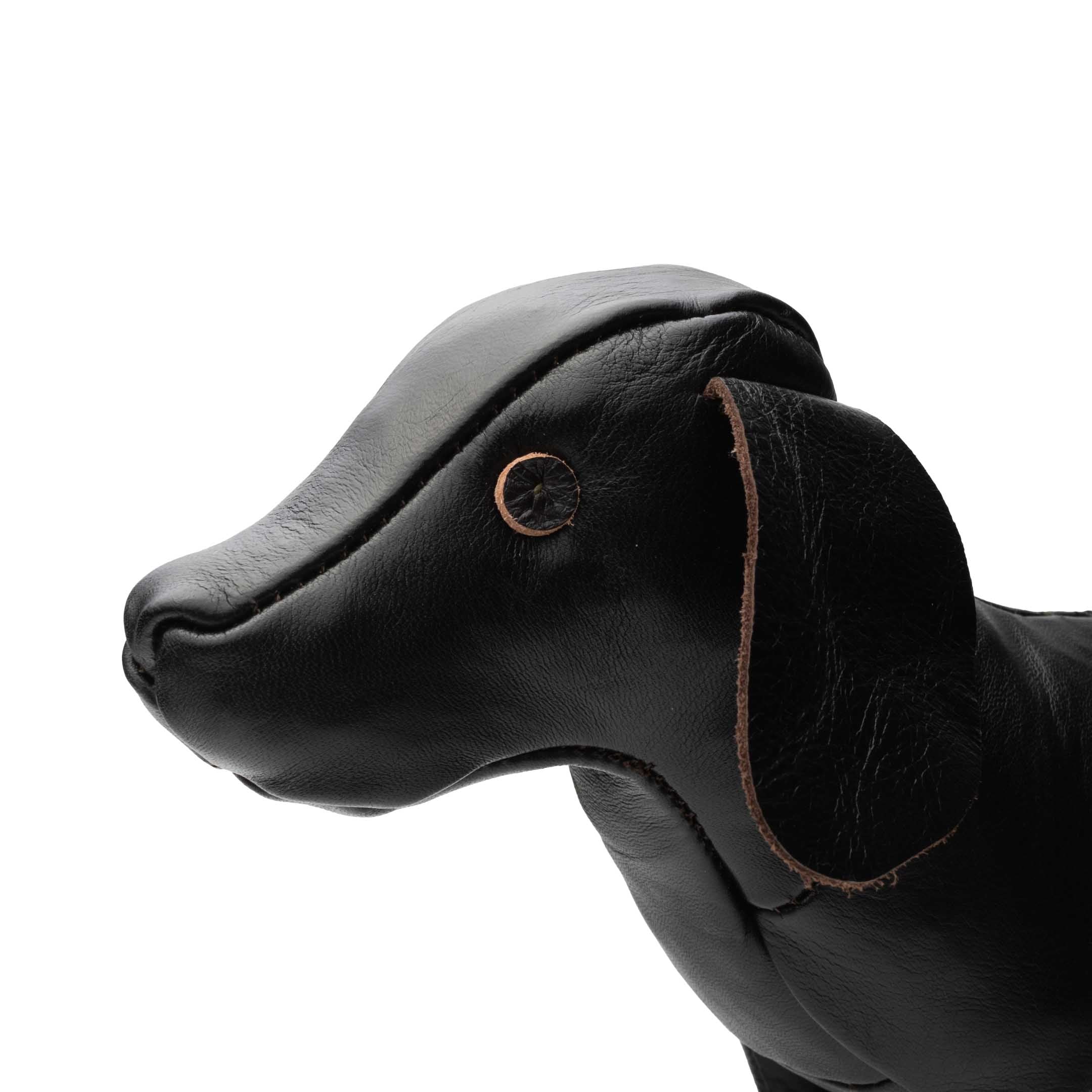 The Real McCoy's Handcrafted Horsehide Leather Animal Dachshund (small)-Leather Animal-Clutch Cafe