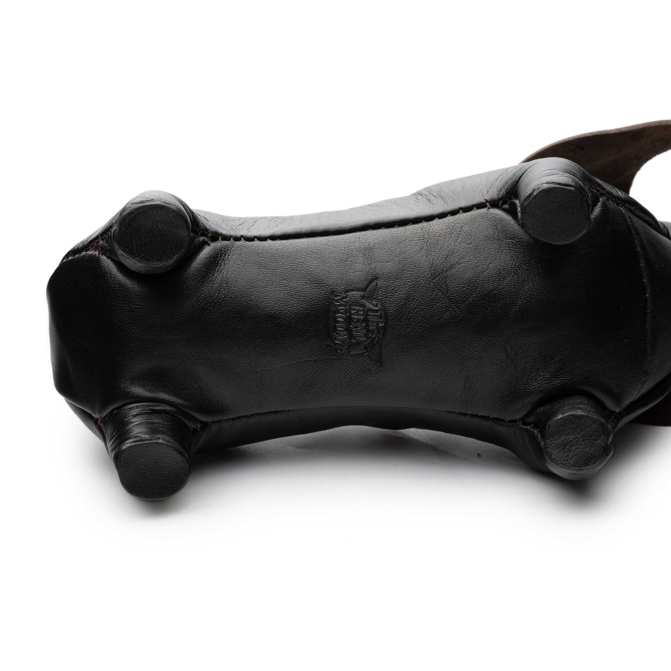 The Real McCoy's Handcrafted Horsehide Leather Animal Dachshund (small)-Leather Animal-Clutch Cafe