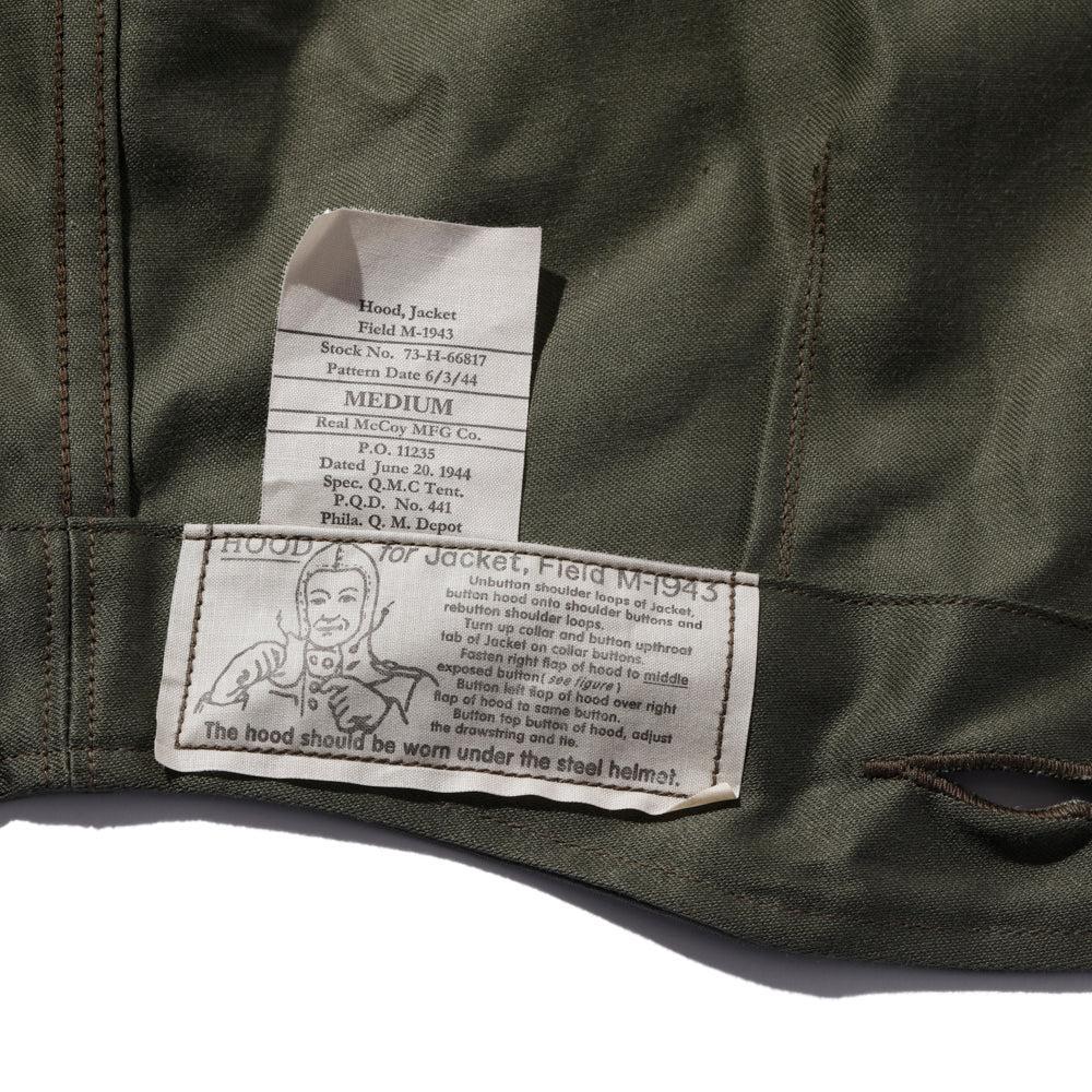 The Real McCoy's Jackets, Field, M-1943 / 370-E Olive-Jacket-Clutch Cafe