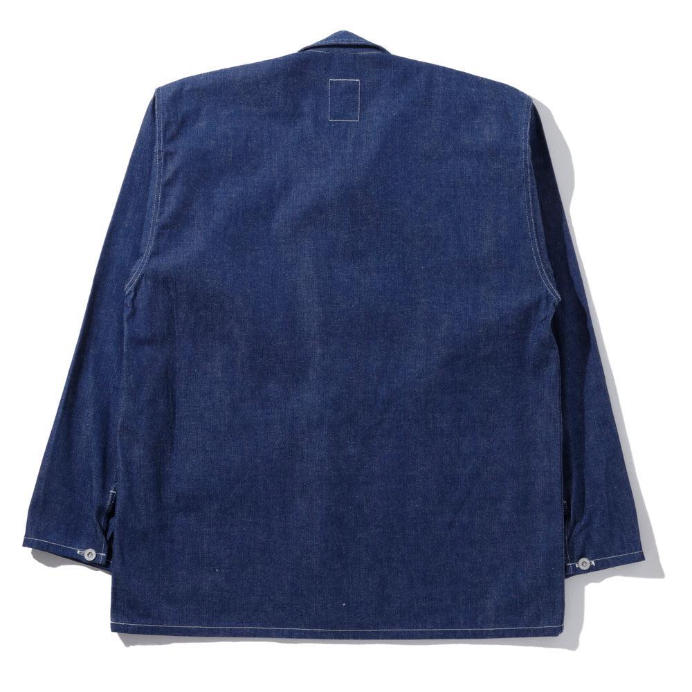 The Real McCoy's Jumper, Working, Denim Blue-Shirt-Clutch Cafe