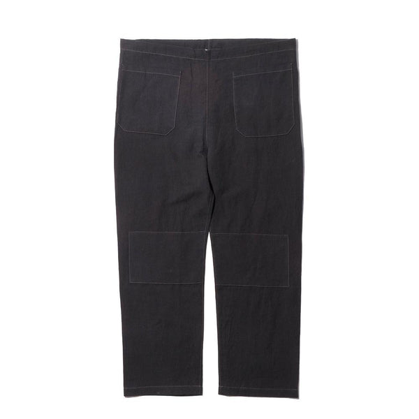 The Real McCoy's Junk Force Pajama Trousers Black-Trousers-Clutch Cafe