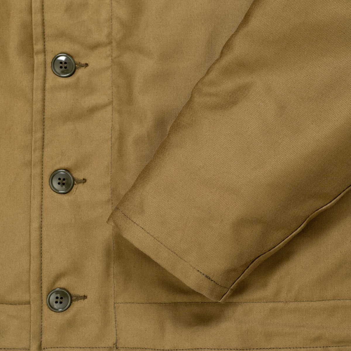 The Real McCoy's N-1 Deck Jacket Khaki-Clutch Cafe