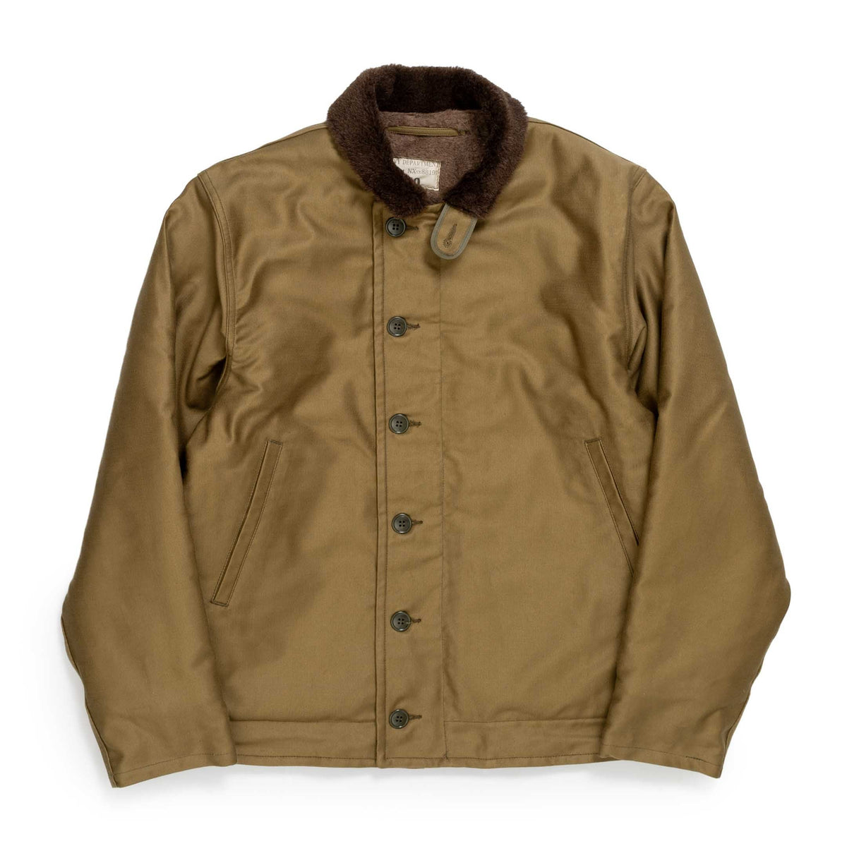 The Real McCoy's N-1 Deck Jacket Khaki-Clutch Cafe