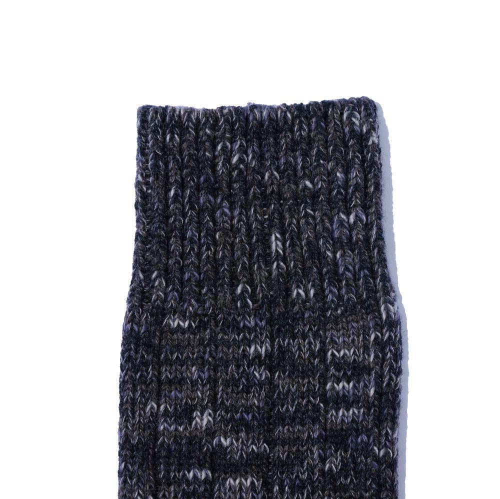 The Real McCoy's Outdoor 'Camp' Wool Socks Charcoal-Socks-Clutch Cafe