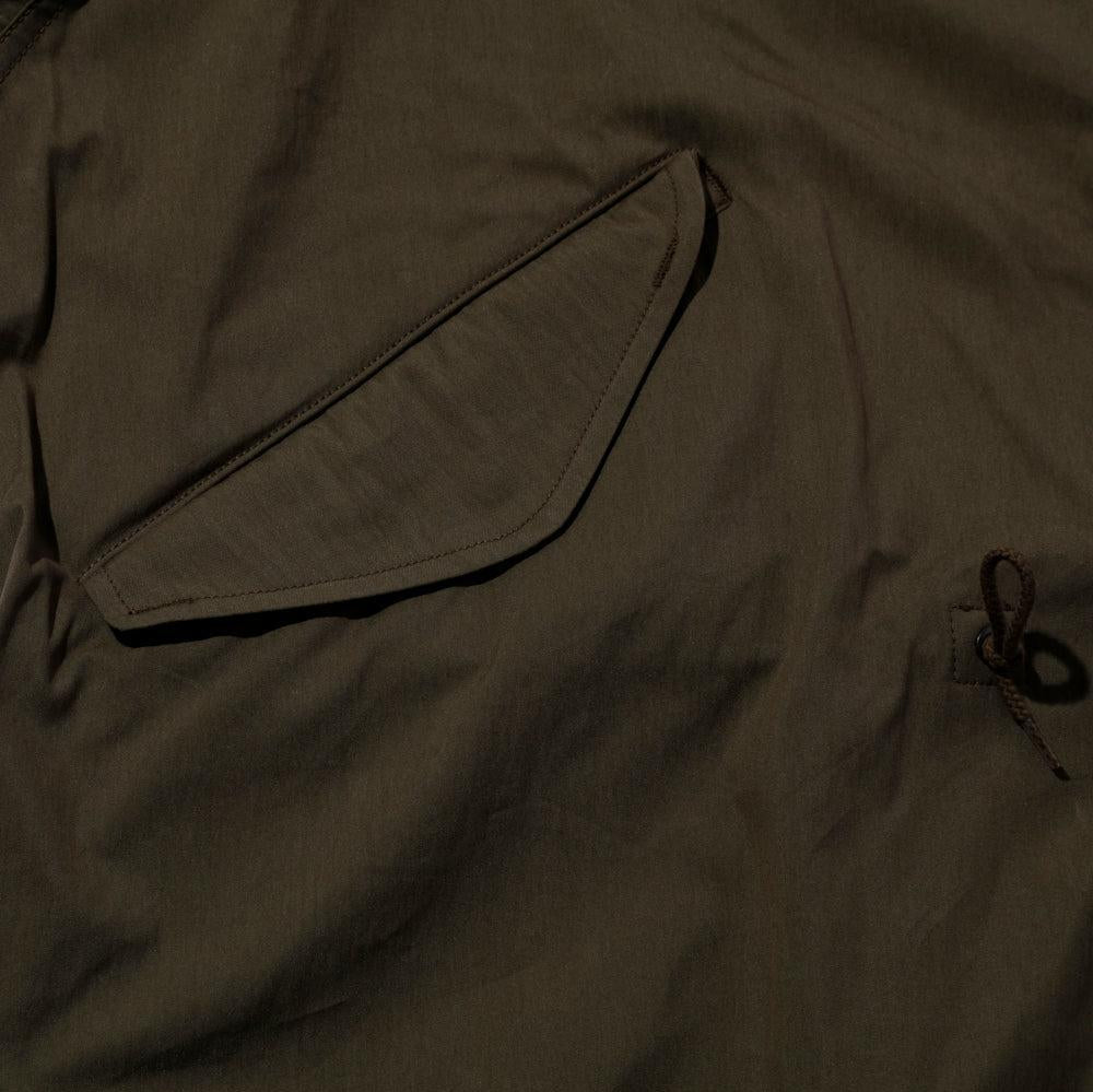 The Real McCoy's Parka, Man's M-65 Olive-Jacket-Clutch Cafe