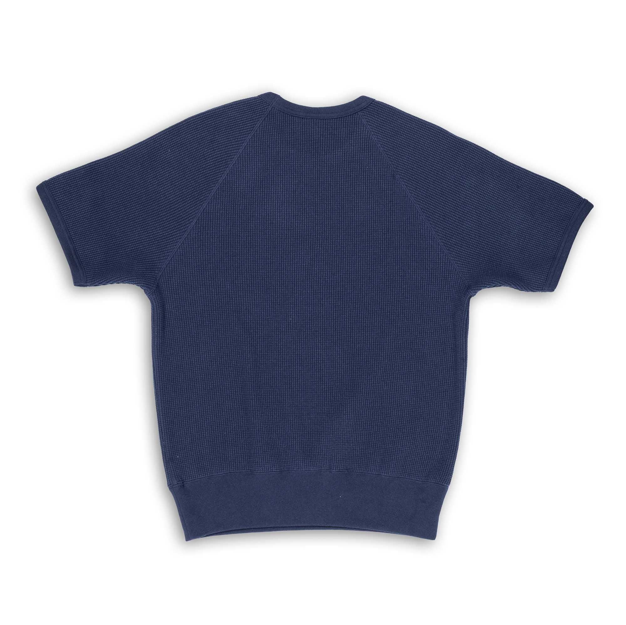 The Real McCoy's Summer Thermal Tee Navy-T-shirt-Clutch Cafe