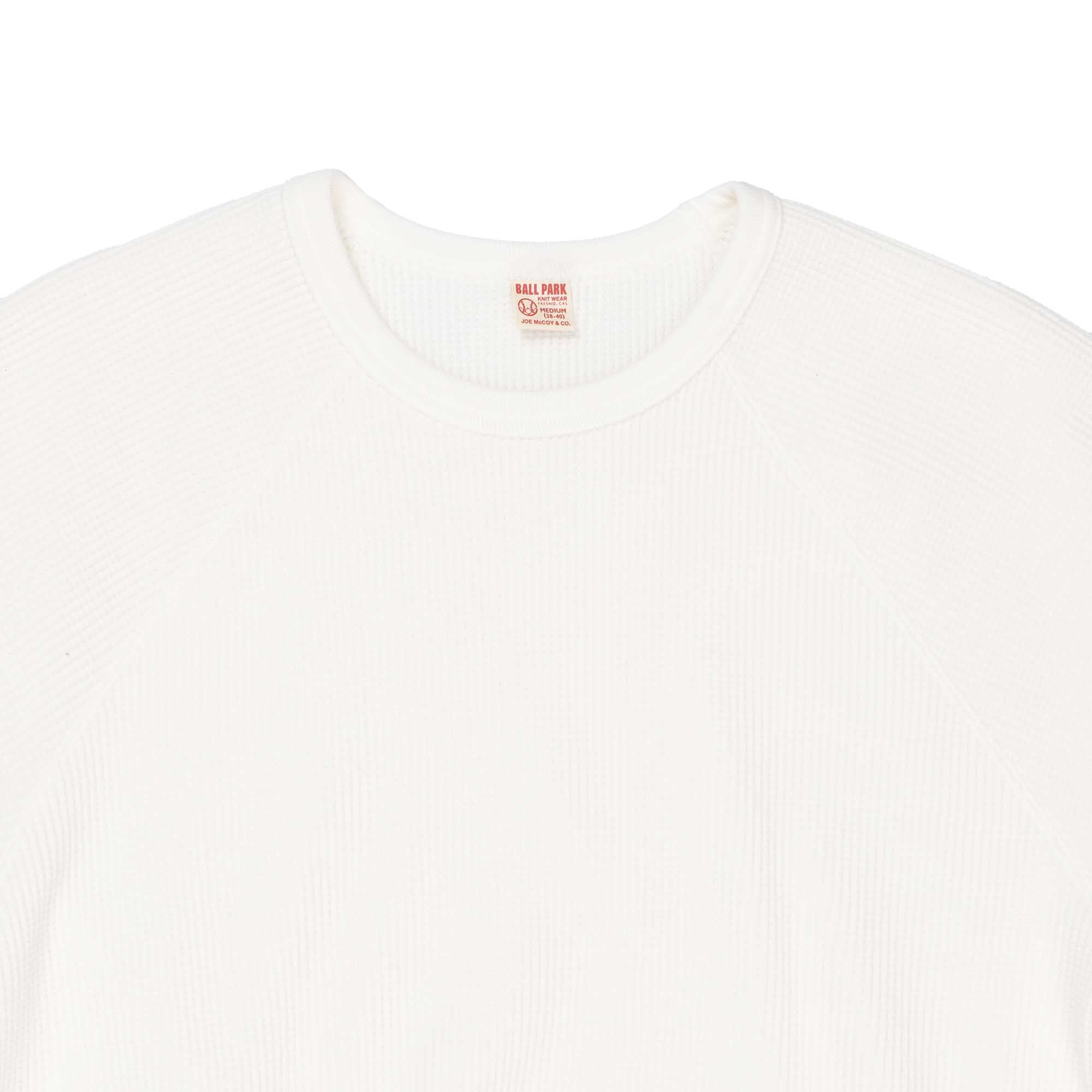 The Real McCoy's Summer Thermal Tee White-T-shirt-Clutch Cafe