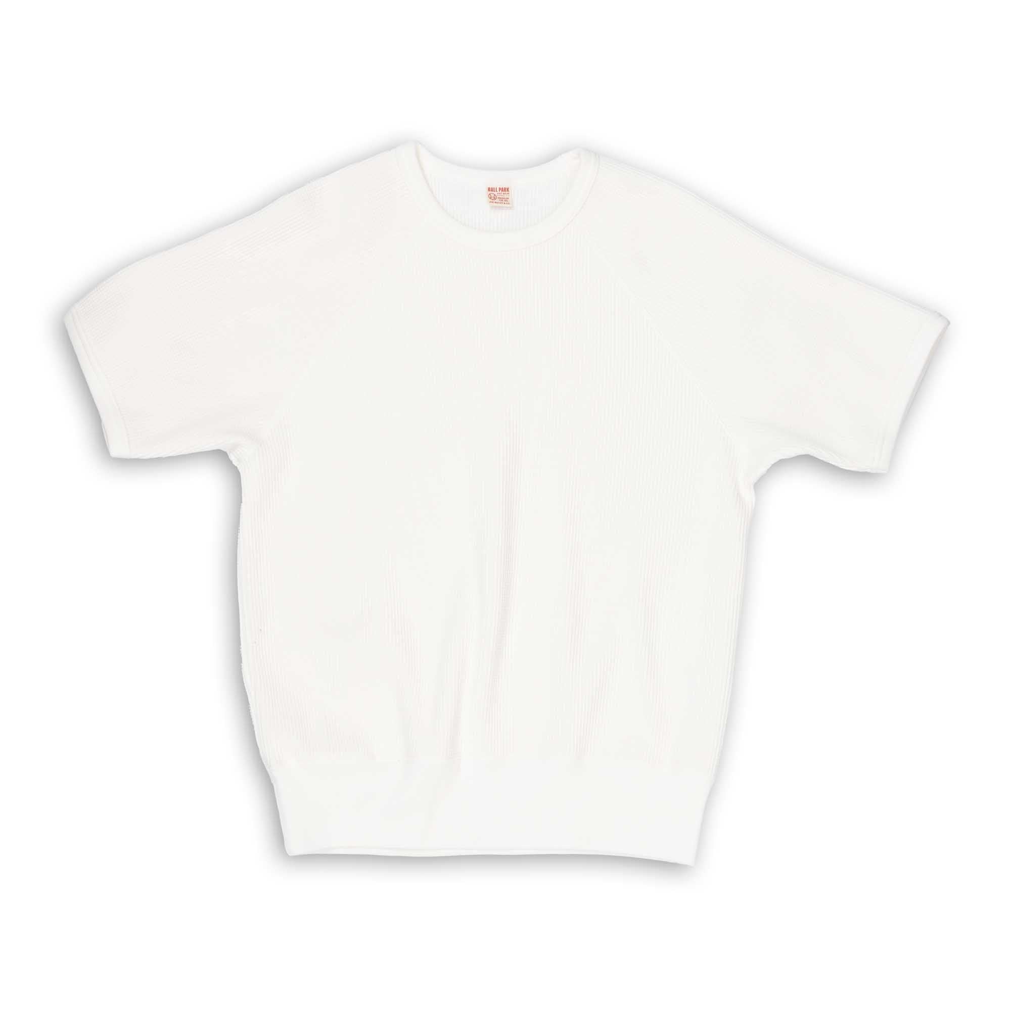 The Real McCoy's Summer Thermal Tee White-T-shirt-Clutch Cafe