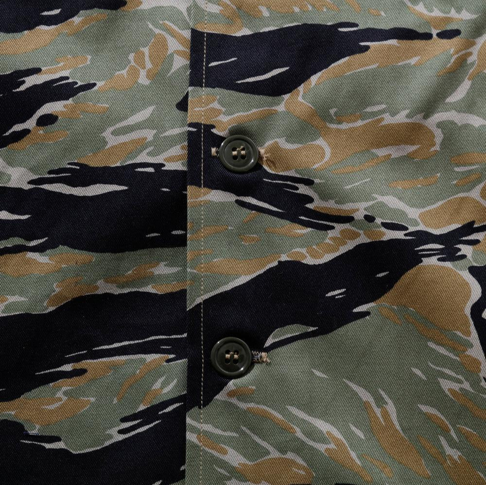 The Real McCoy's Tiger Camouflage Shirt / Tadpole-Shirt-Clutch Cafe