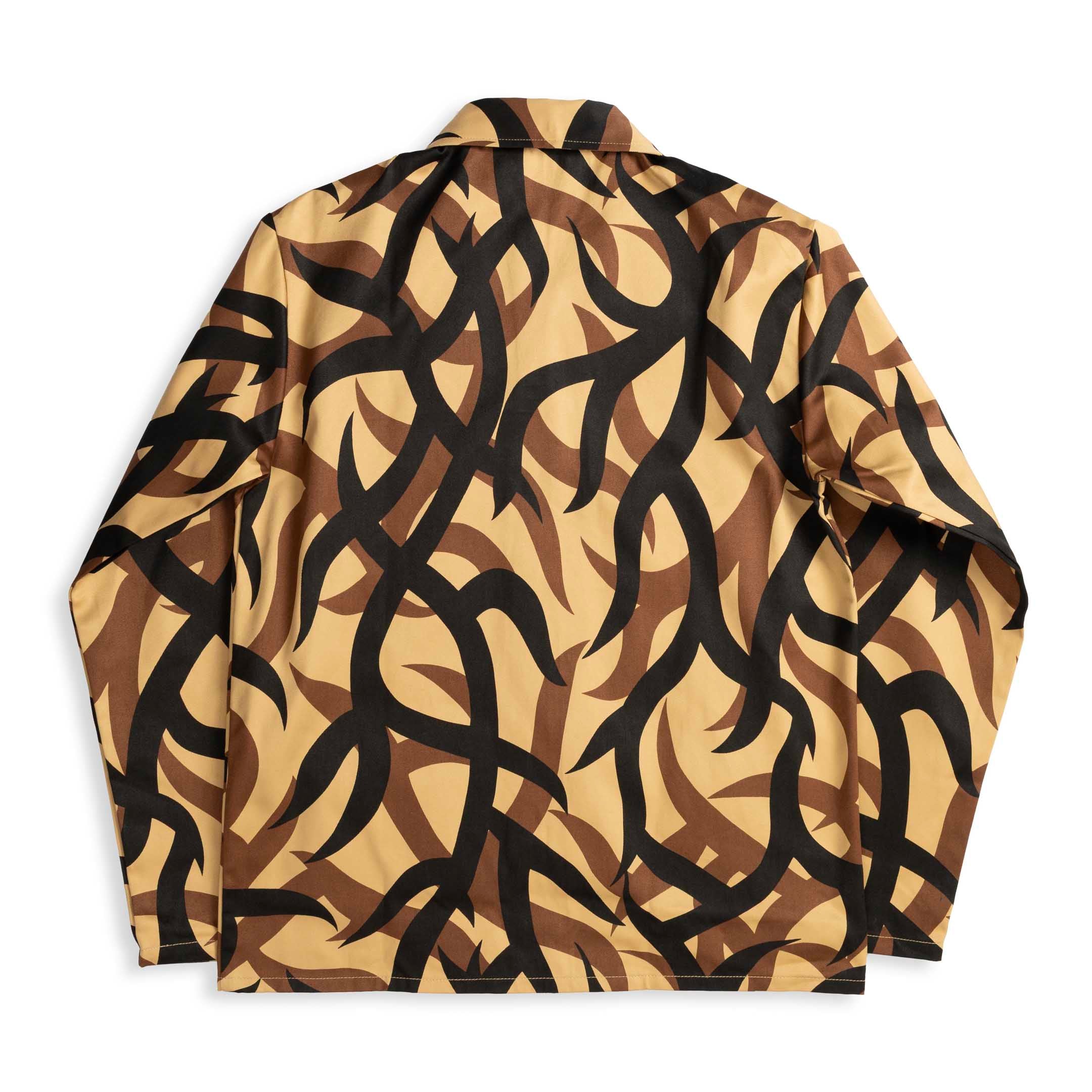 The Real McCoy's Tribal Camouflage Combat Jacket Beige-Jacket-Clutch Cafe