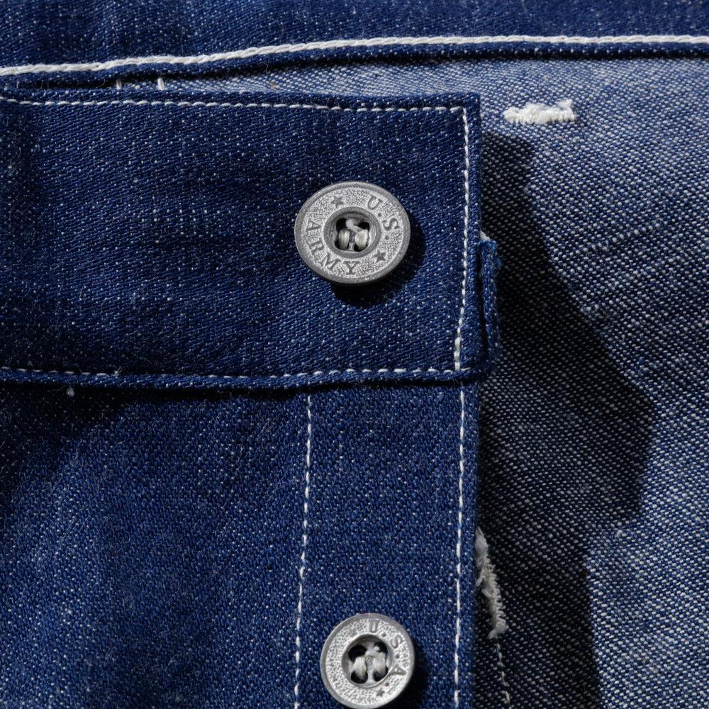 The Real McCoy's Trousers, Working, Denim Blue-Trousers-Clutch Cafe