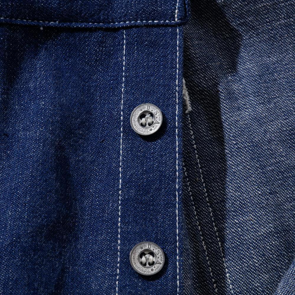 The Real McCoy's Trousers, Working, Denim Blue-Trousers-Clutch Cafe