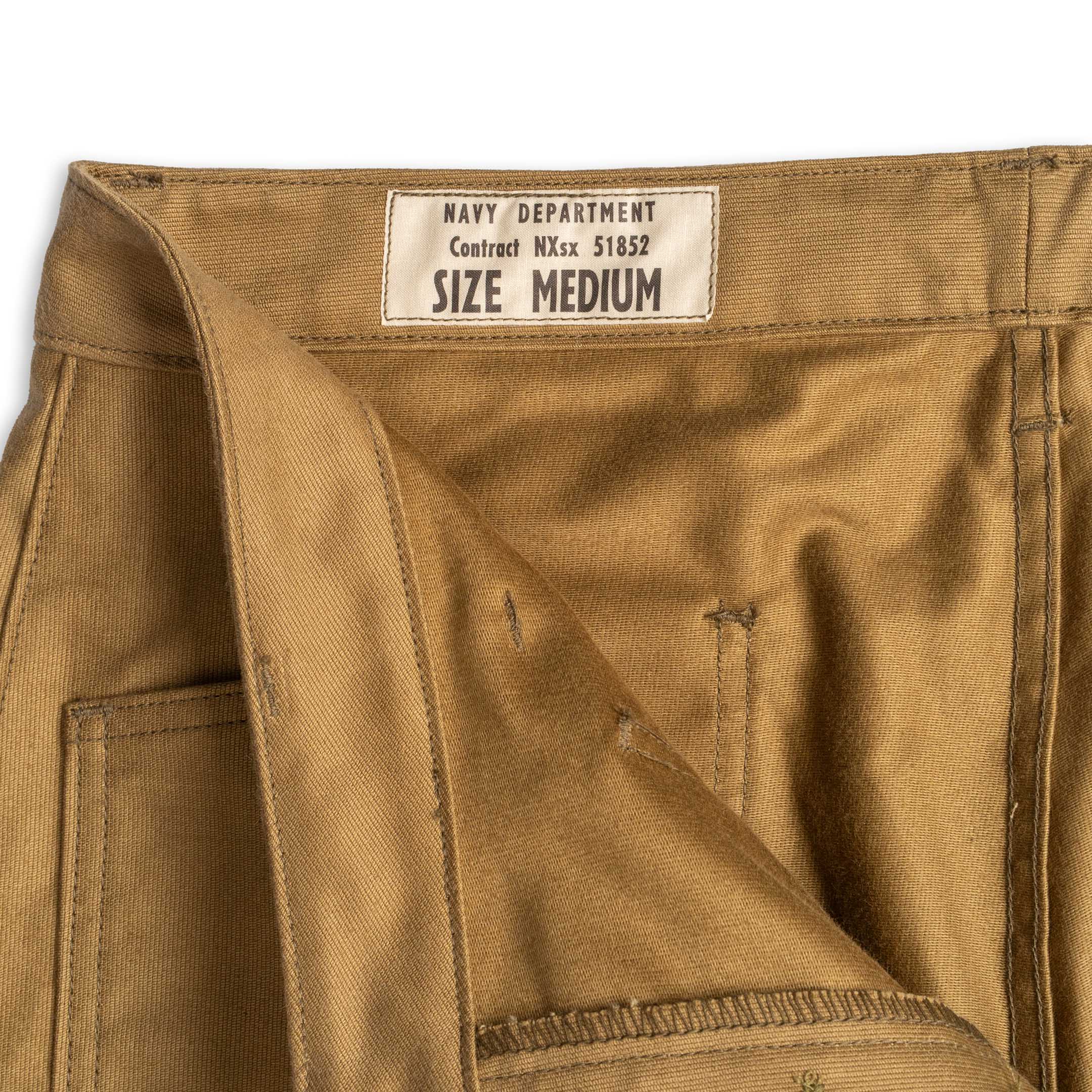 The Real McCoy's USN N-1 Trousers Modify / Khaki-Trousers-Clutch Cafe