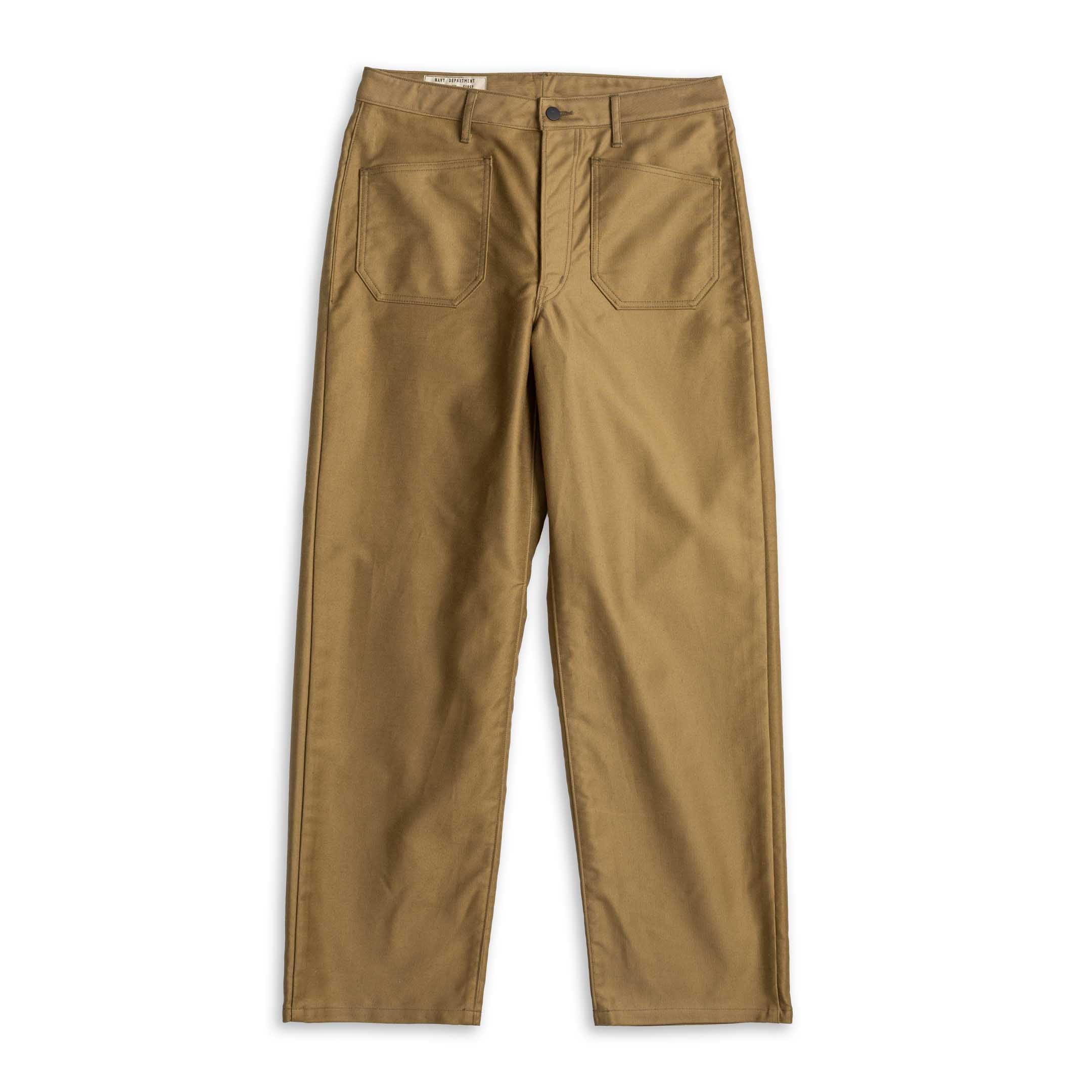 The Real McCoy's USN N-1 Trousers Modify / Khaki-Trousers-Clutch Cafe