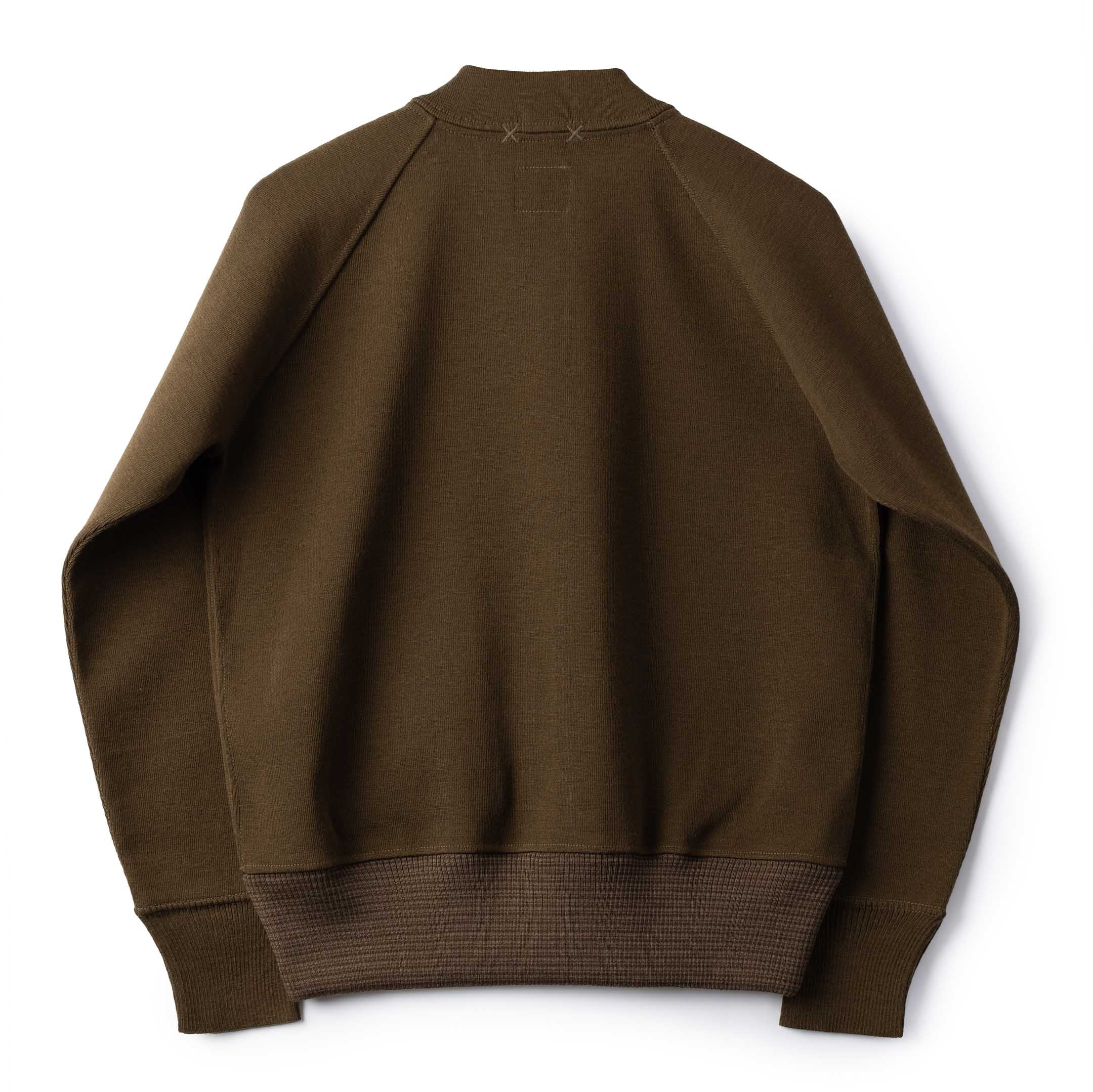 The Real McCoy's Vest, Flying Winter, Type C-2 Olive-Cardigan-Clutch Cafe