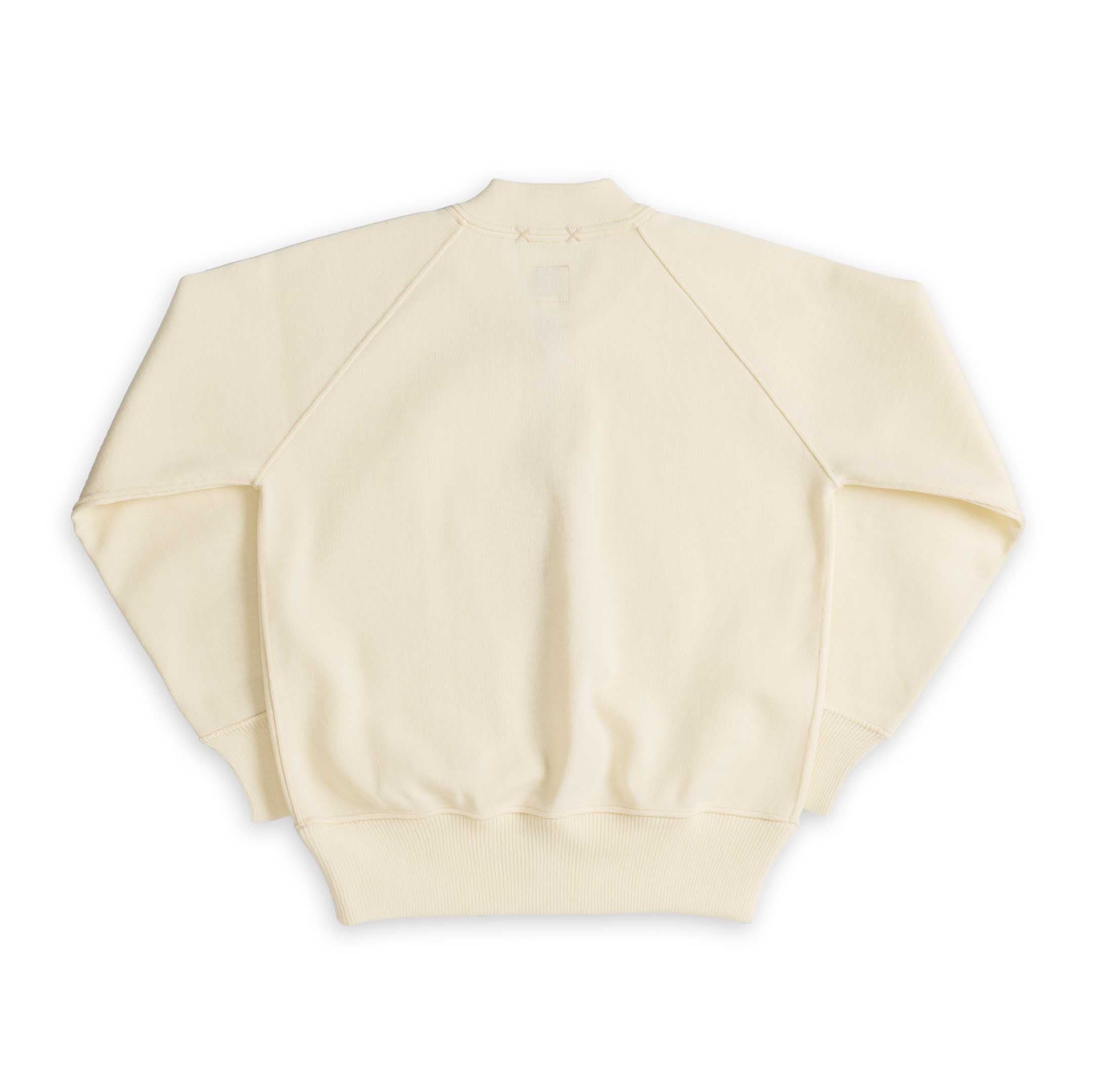 The Real McCoy's Winter Aviation Sweater Ecru-Cardigan-Clutch Cafe