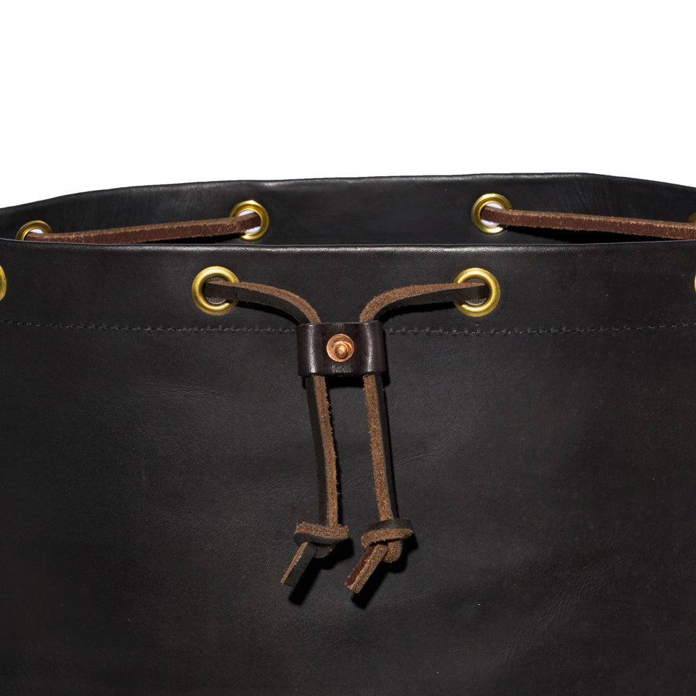 Vasco Leather Army Rucksack Type II Black-rucksack-Clutch Cafe