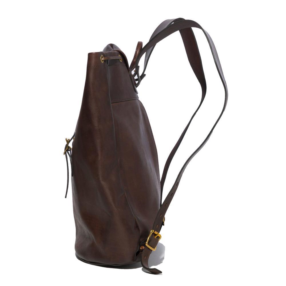Vasco Leather Army Rucksack Type II Brown-rucksack-Clutch Cafe