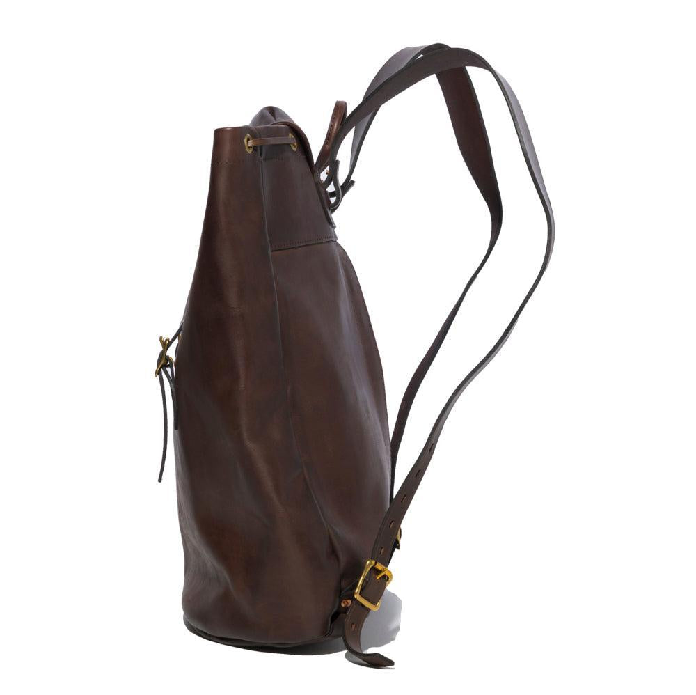 Vasco Leather Army Rucksack Type II Brown-rucksack-Clutch Cafe
