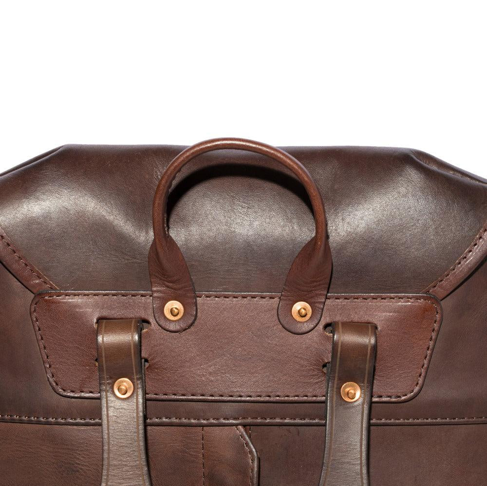Vasco Leather Army Rucksack Type II Brown-rucksack-Clutch Cafe