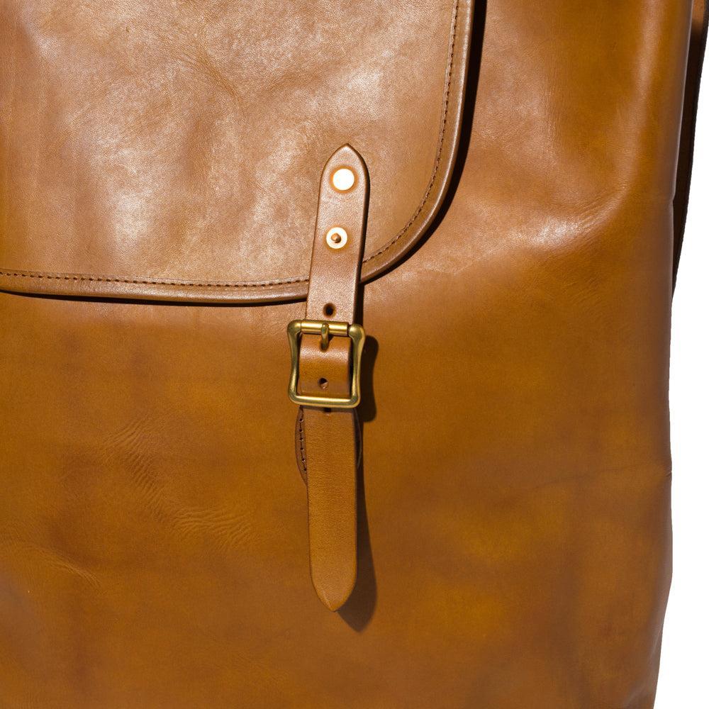 Vasco Leather Army Rucksack Type II Sand-rucksack-Clutch Cafe