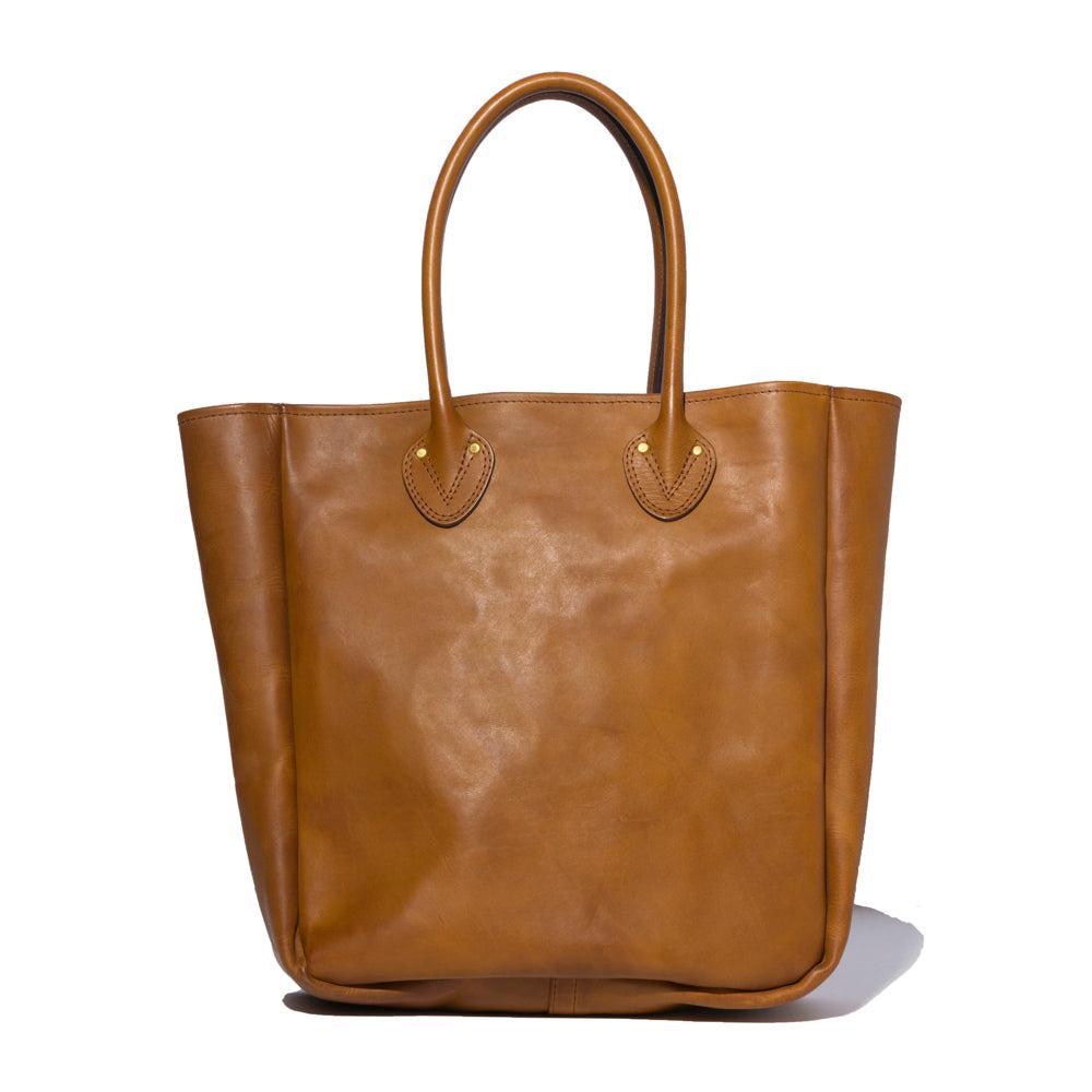 Vasco Leather Old Tote Bag Sand-Bag-Clutch Cafe