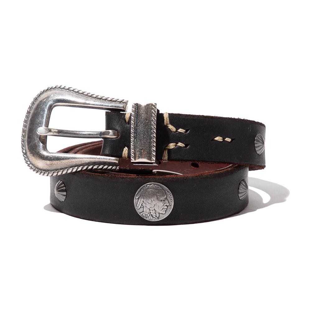 Vintage Works DH5738 CH-1 Chasin' Belt Black-Belt-Clutch Cafe